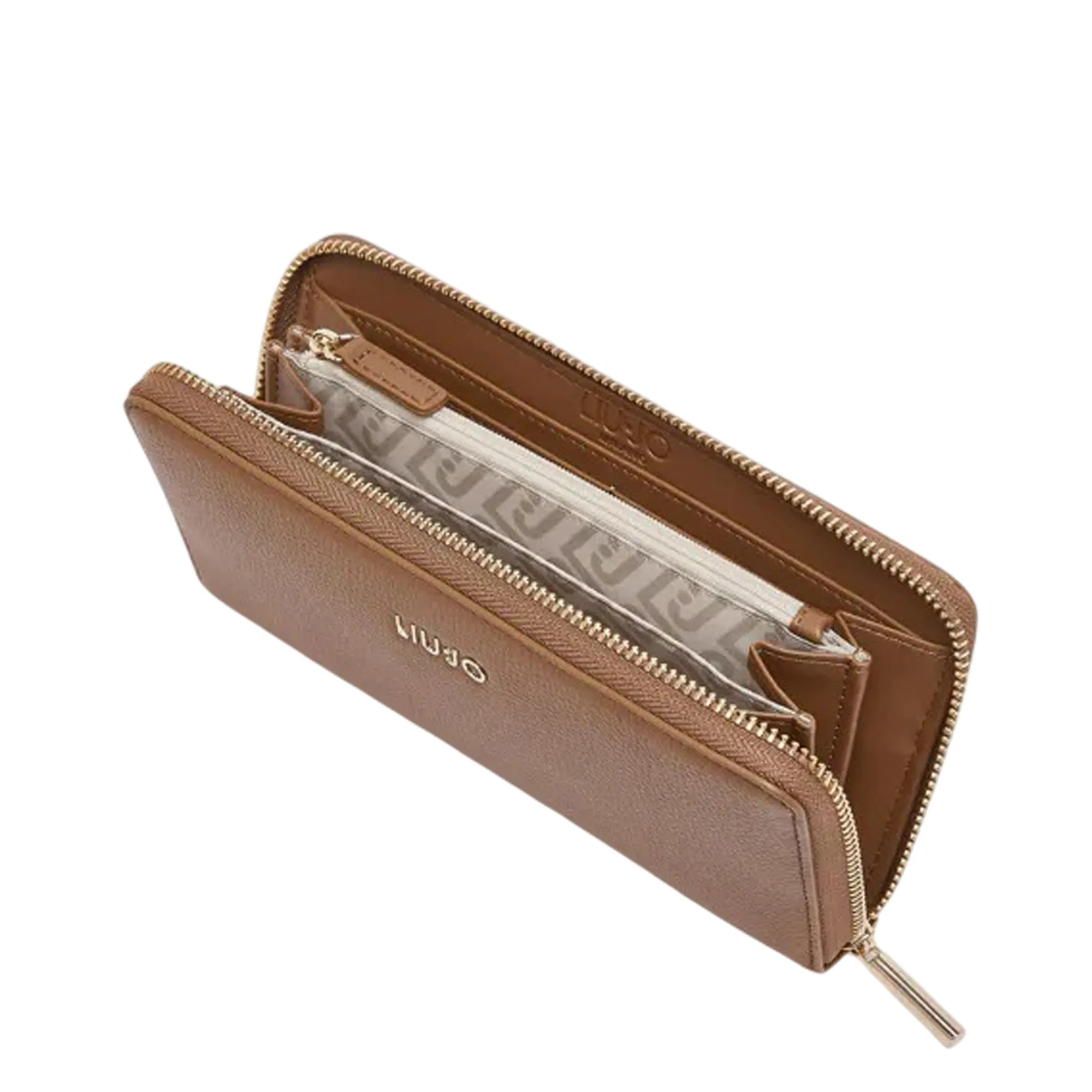 Liujo Accessori Portafoglio Grande Con Zip Cuoio Af6170E1019 185754