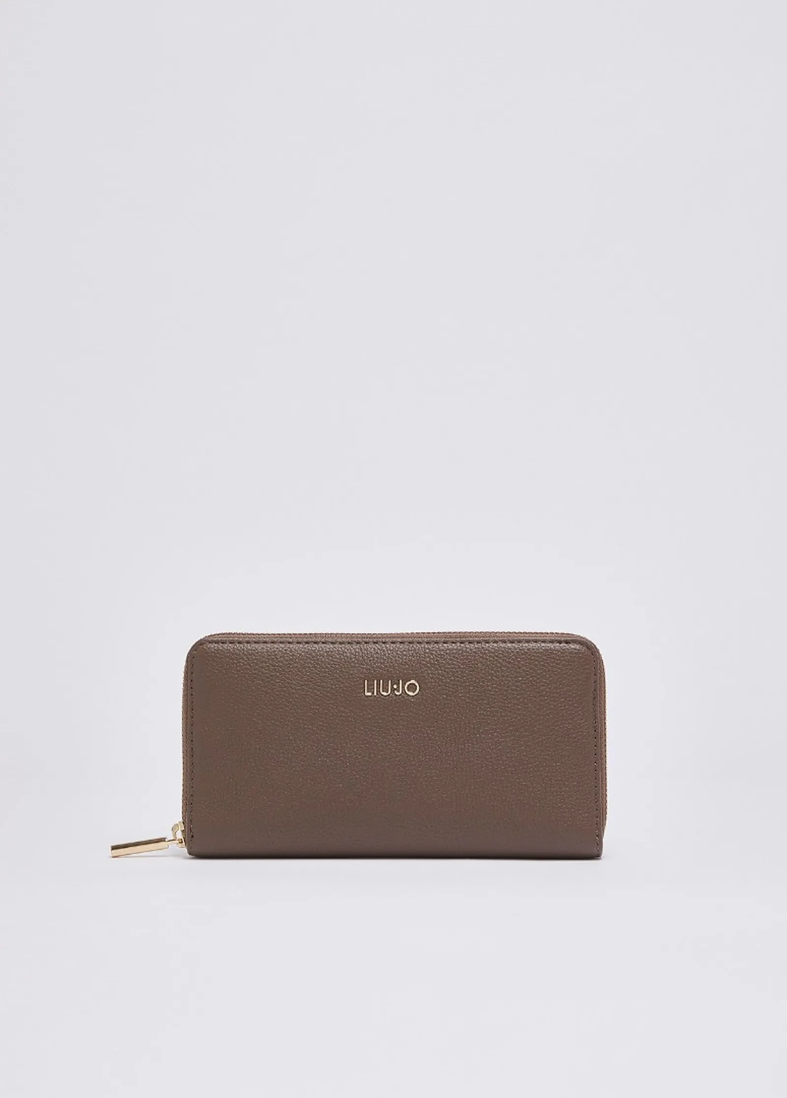 Liujo Accessori Portafoglio Grande Con Zip Marrone Scuro Af6170E1019 187923
