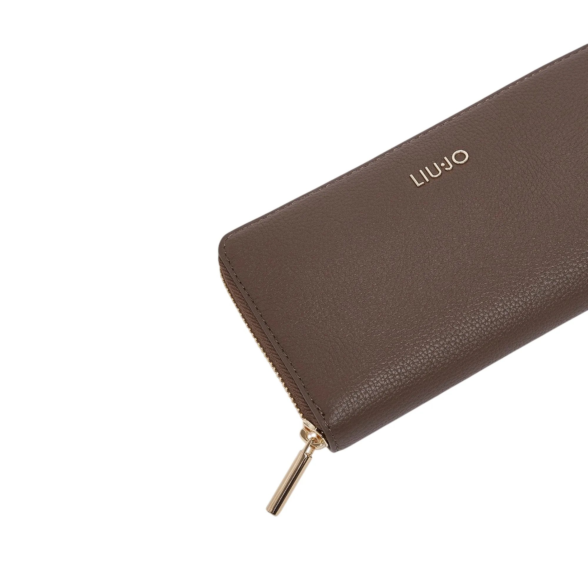 Liujo Accessori B'Large Zipper Wallet' Dark Brown Af6170E1019 193893