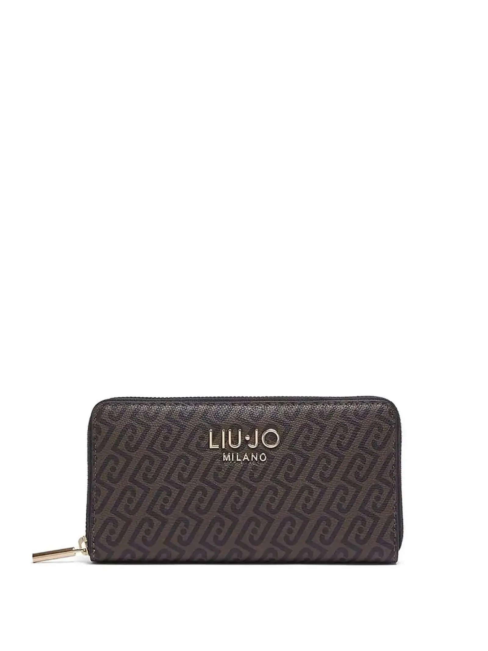 Liujo Accessori Portafoglio Grande Con Zip Testa Di Moro Af6170E1137 185419