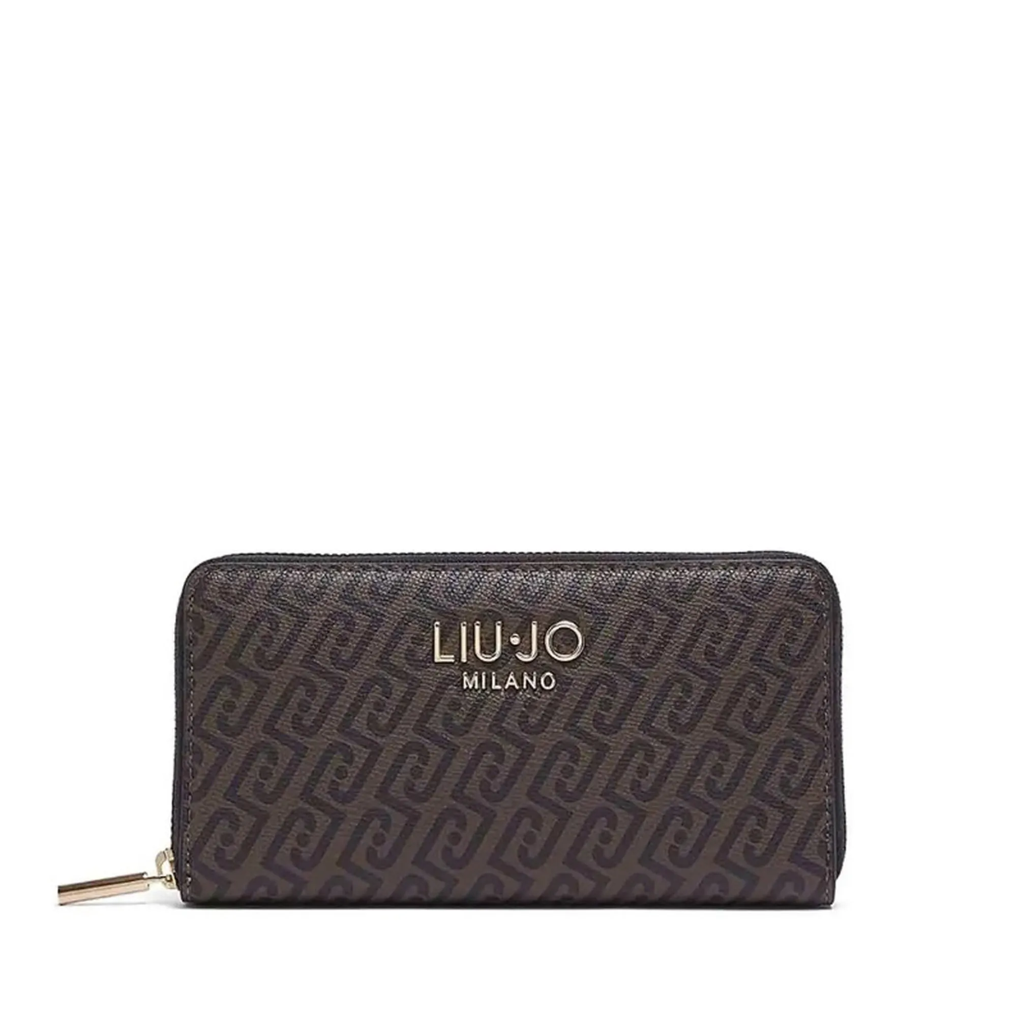 Liujo Accessori Portafoglio Grande Con Zip Testa Di Moro Af6170E1137 185748