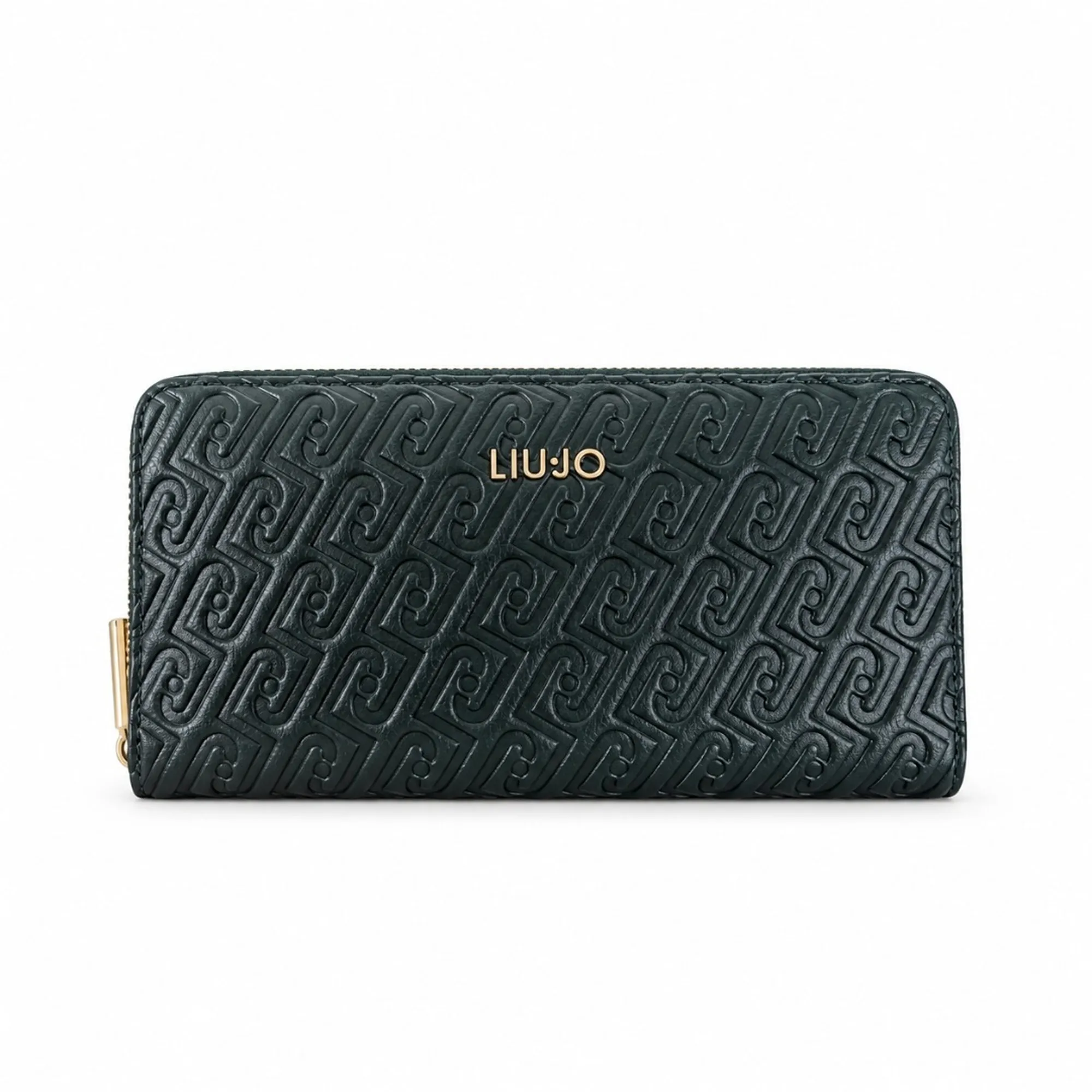Liujo Accessori B'Large Debossed Monogram Wallet' Forest Af6170E1141 188800
