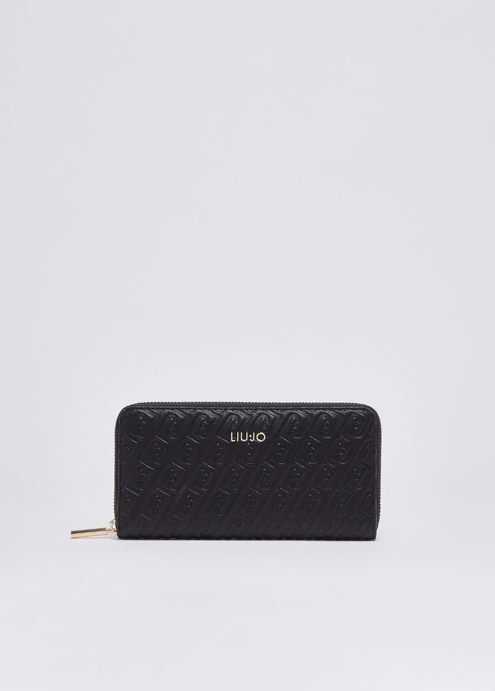 Liujo Accessori Portafoglio Monogram Debossed Grande Nero Af6170E1141 187919