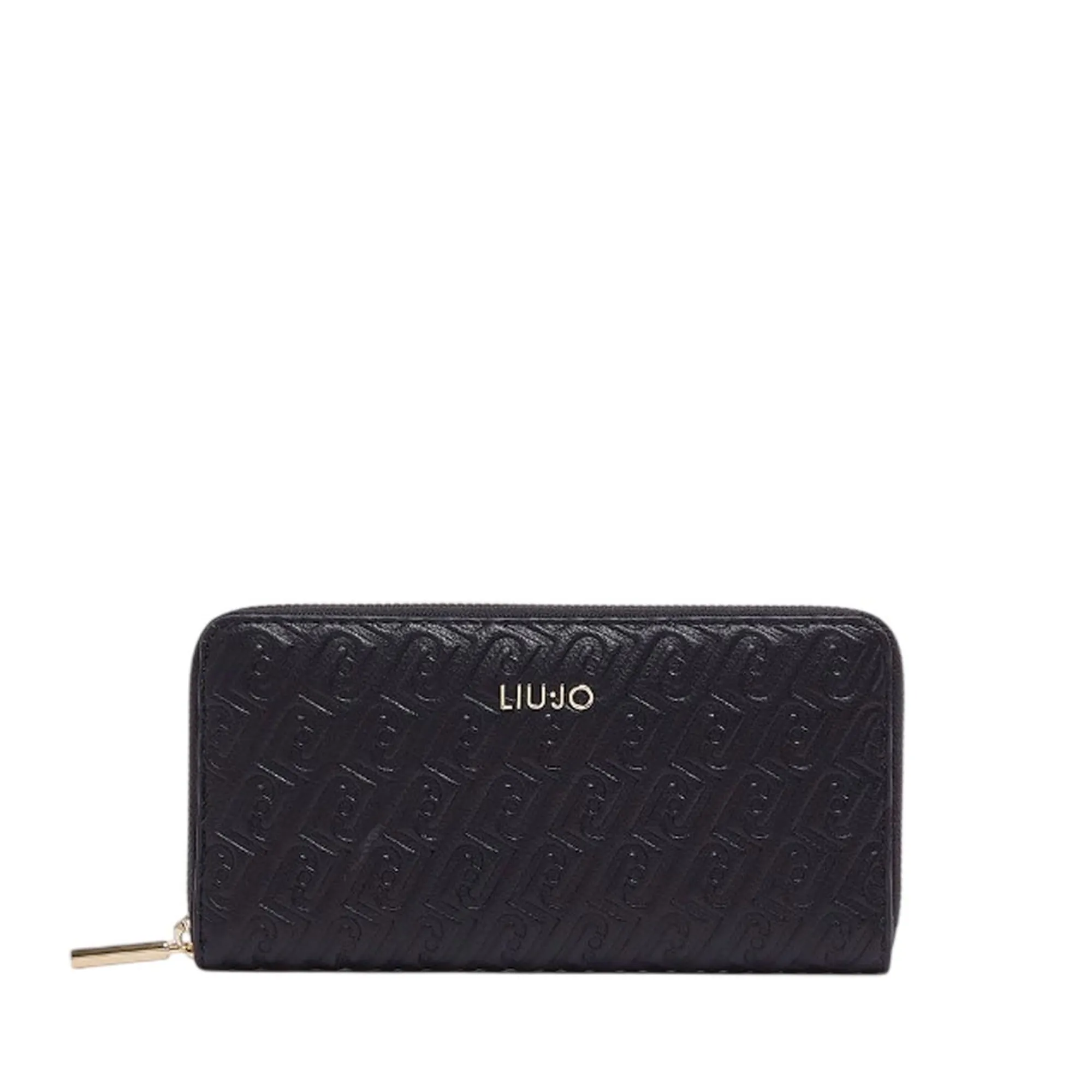 Liujo Accessori Portafoglio Monogram Debossed Grande Nero Af6170E1141 189855
