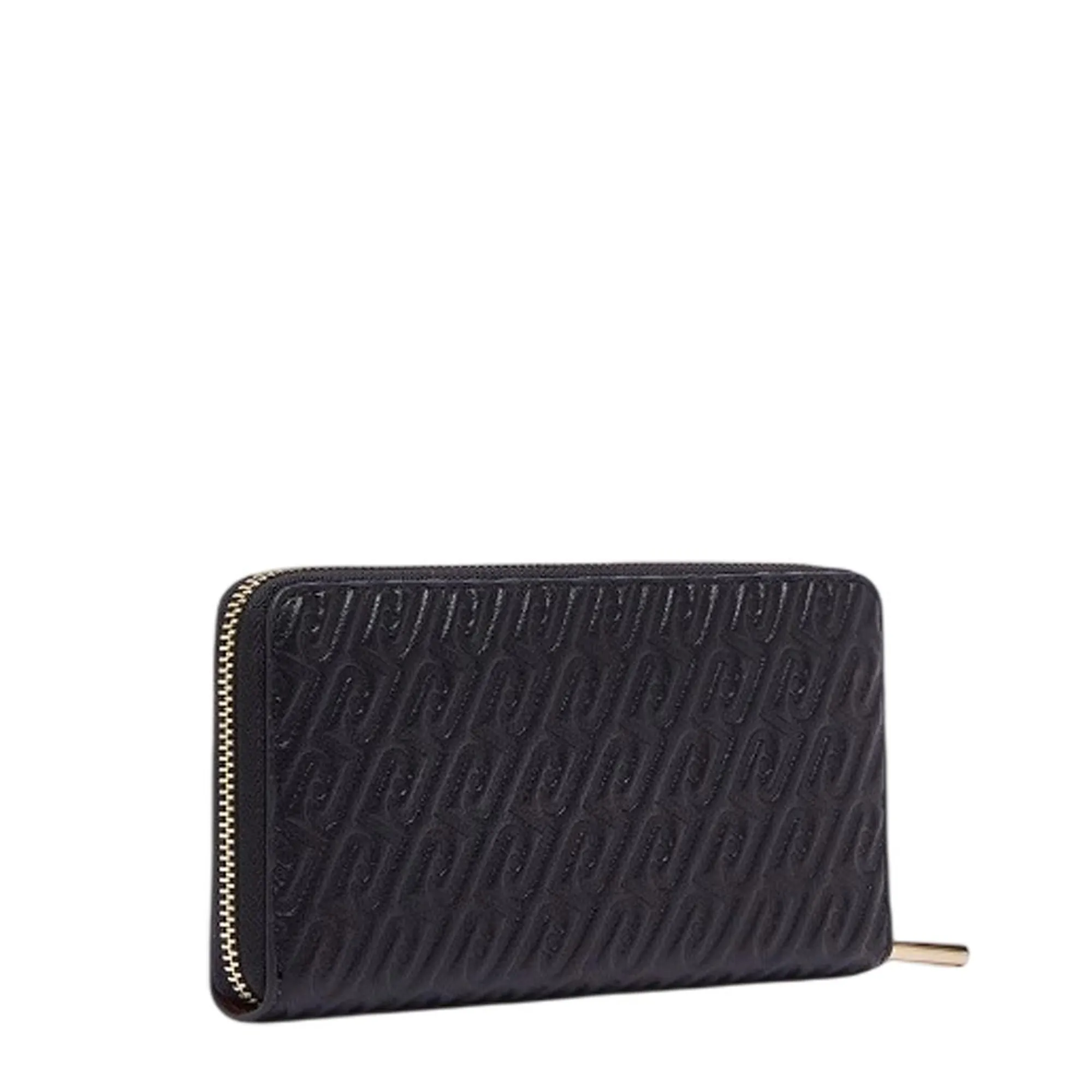 Liujo Accessori Portafoglio Monogram Debossed Grande Nero Af6170E1141 189856