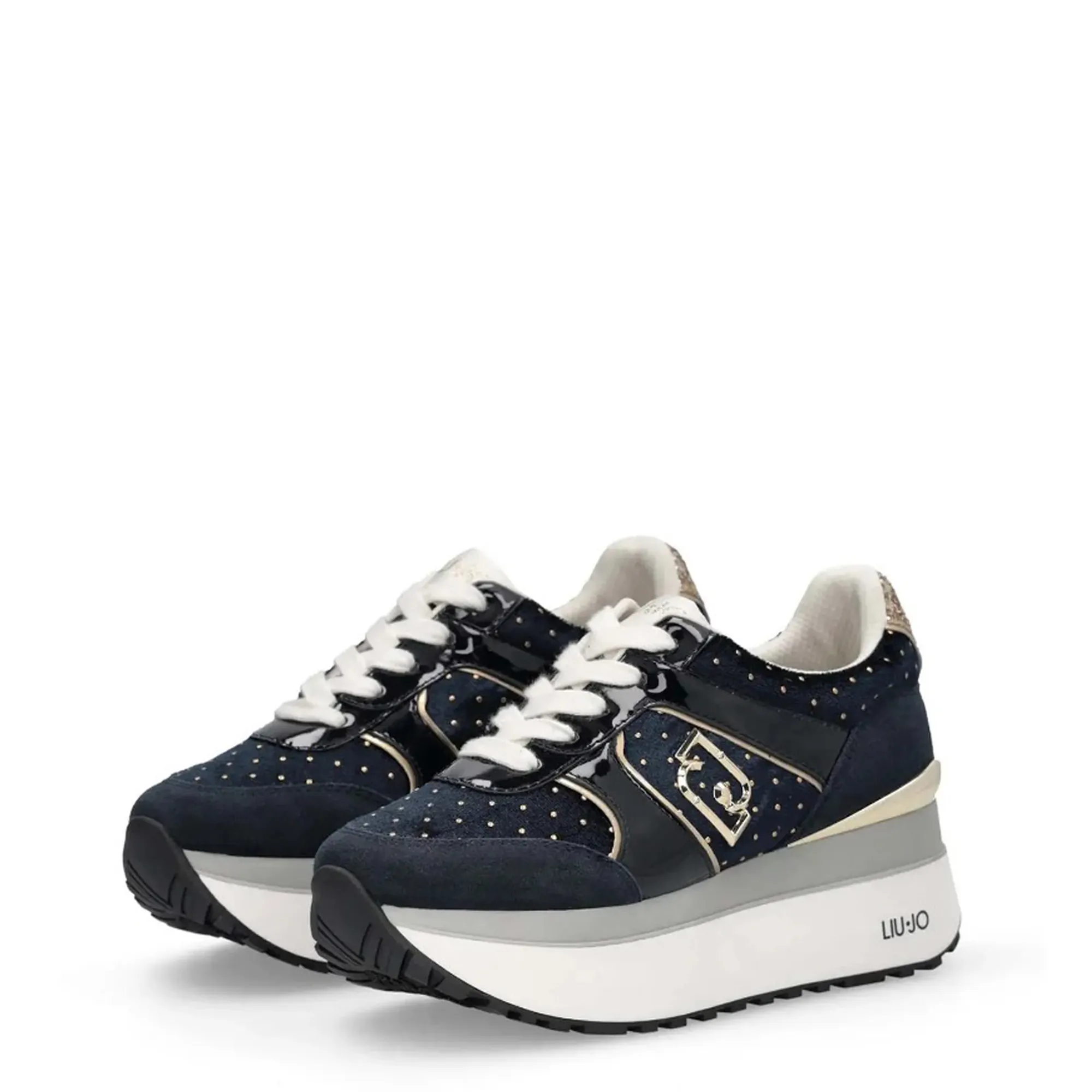 Liujo Accessori B'Sneakers Maxi Wonder Plus 02' Dark Blue Bf6009Px901 183691