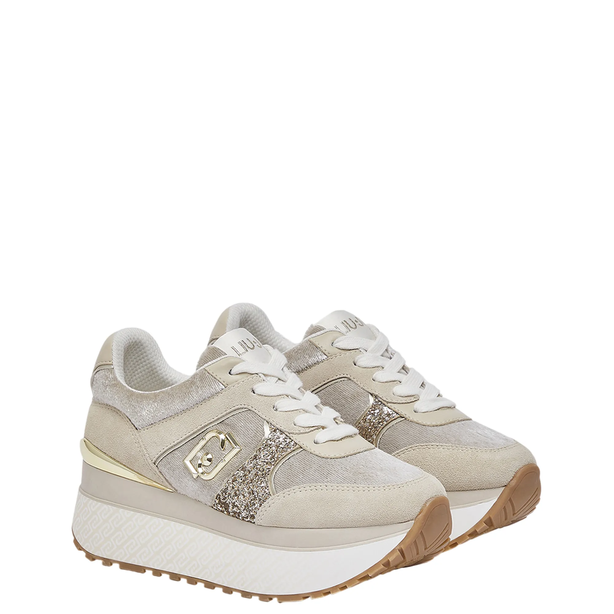 Liujo Accessori B'Sneakers Maxi Wonder Plus 02' Gold Bf6009Px066 183696
