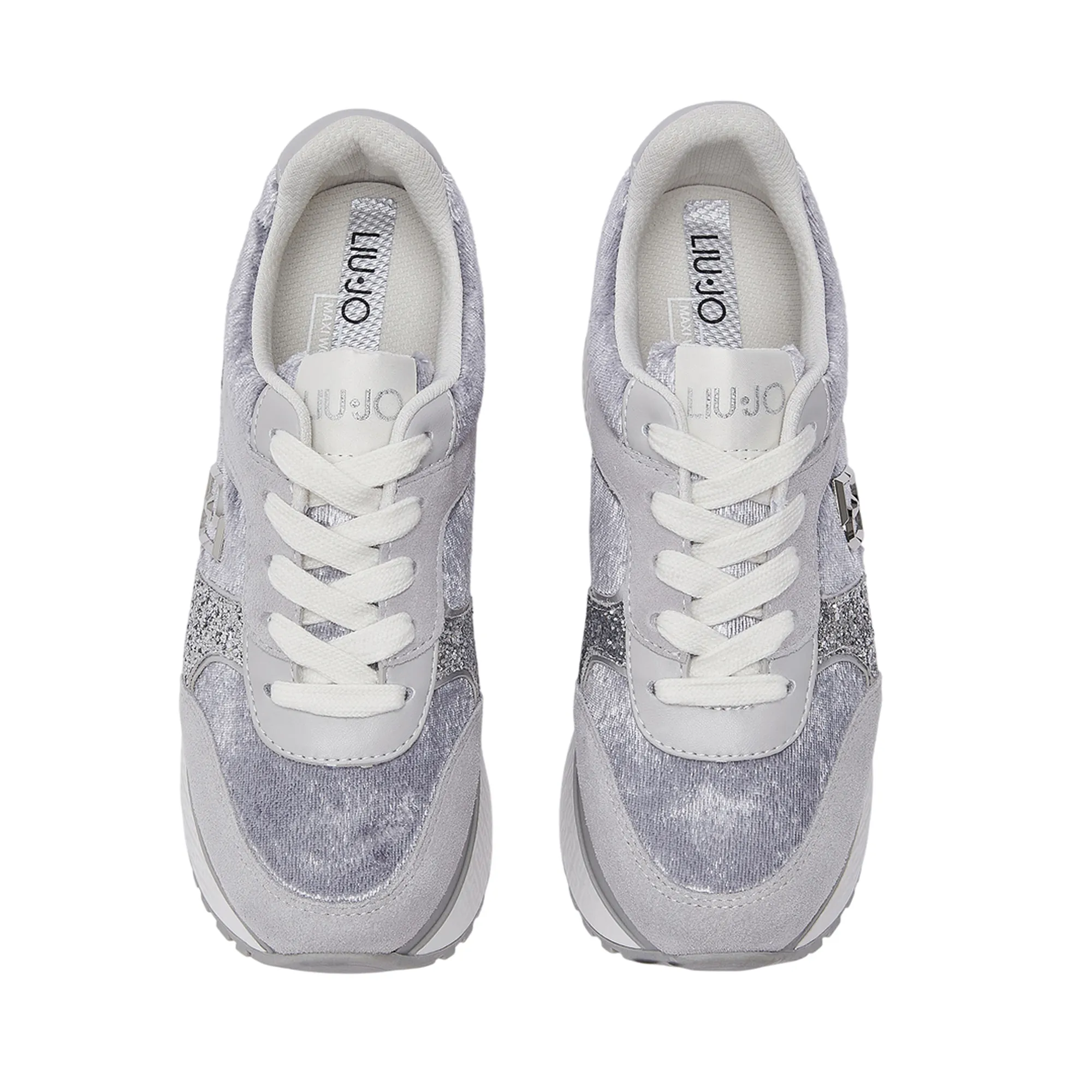 Liujo Accessori B'Sneakers Maxi Wonder Plus 02' Silver Bf6009Px066 183706