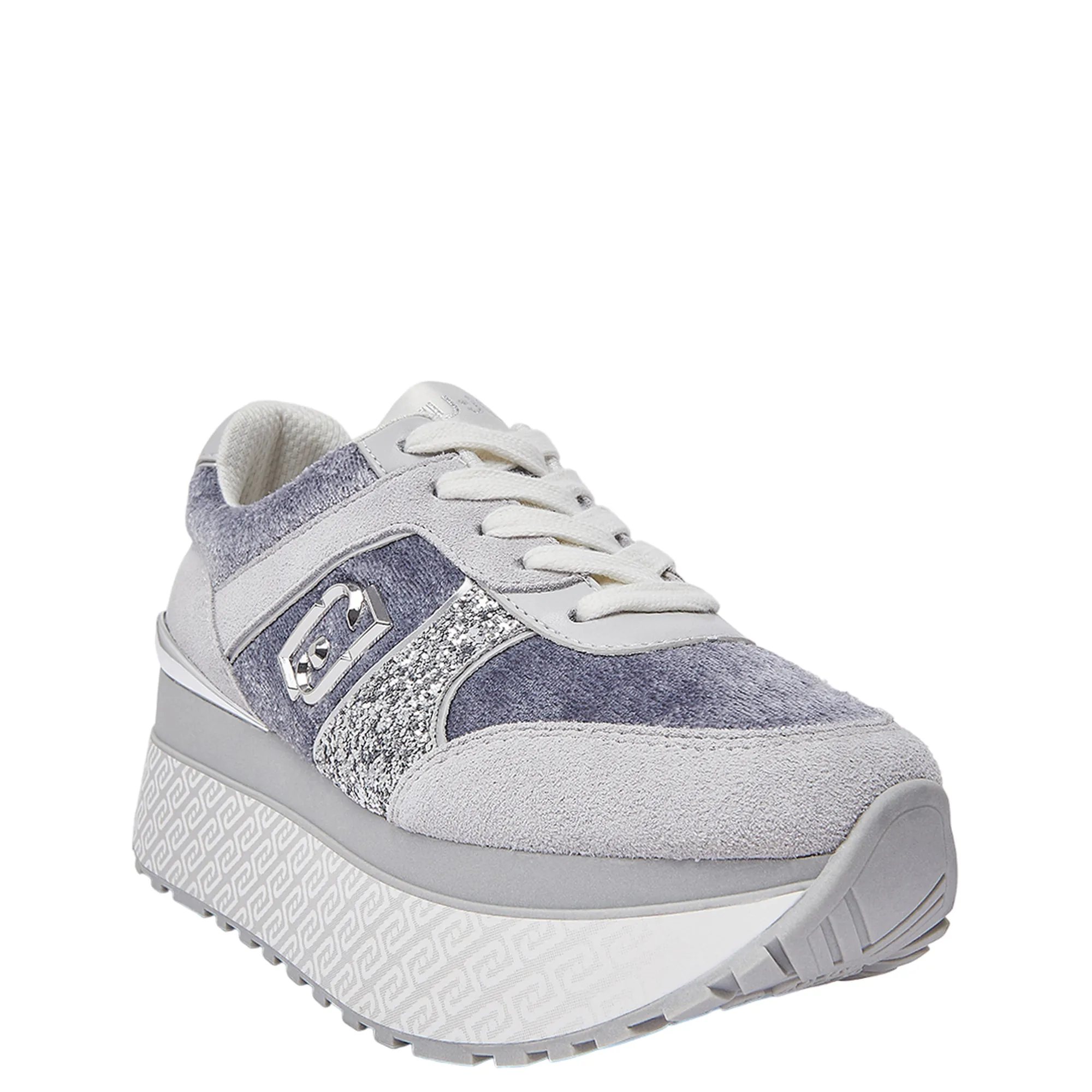 Liujo Accessori B'Sneakers Maxi Wonder Plus 02' Silver Bf6009Px066 183707