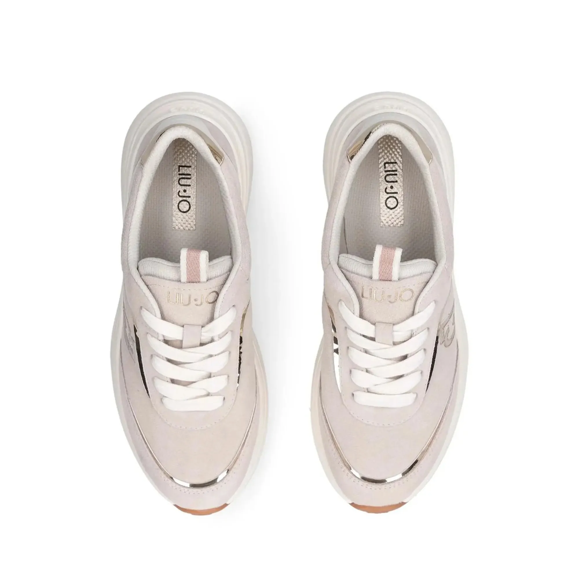 Liujo Accessori B'Sneakers Stardust 01' Beige Bf6029Px911 183688