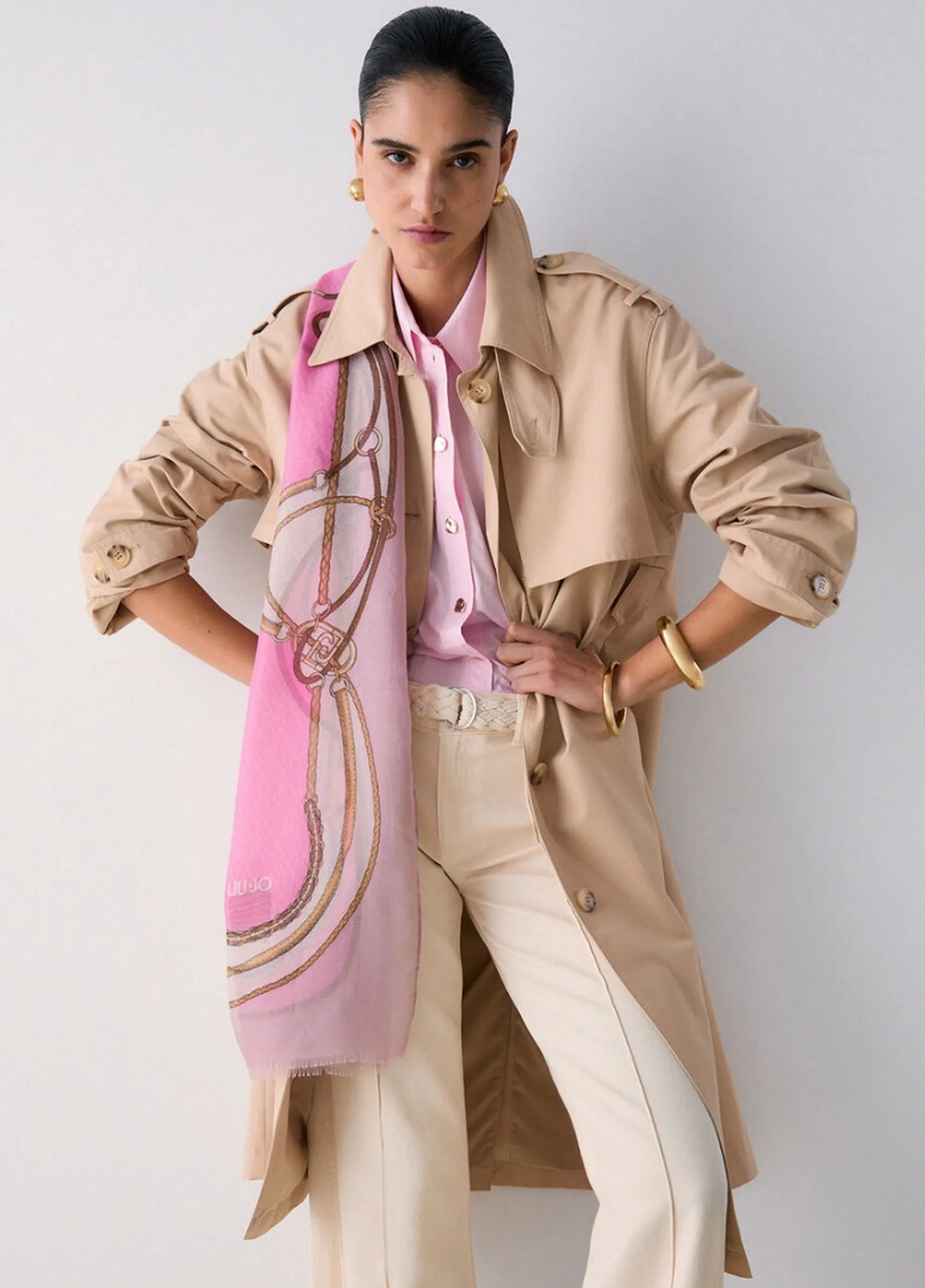 Liujo Accessori Stola Rosa 2A6052T2745 173350