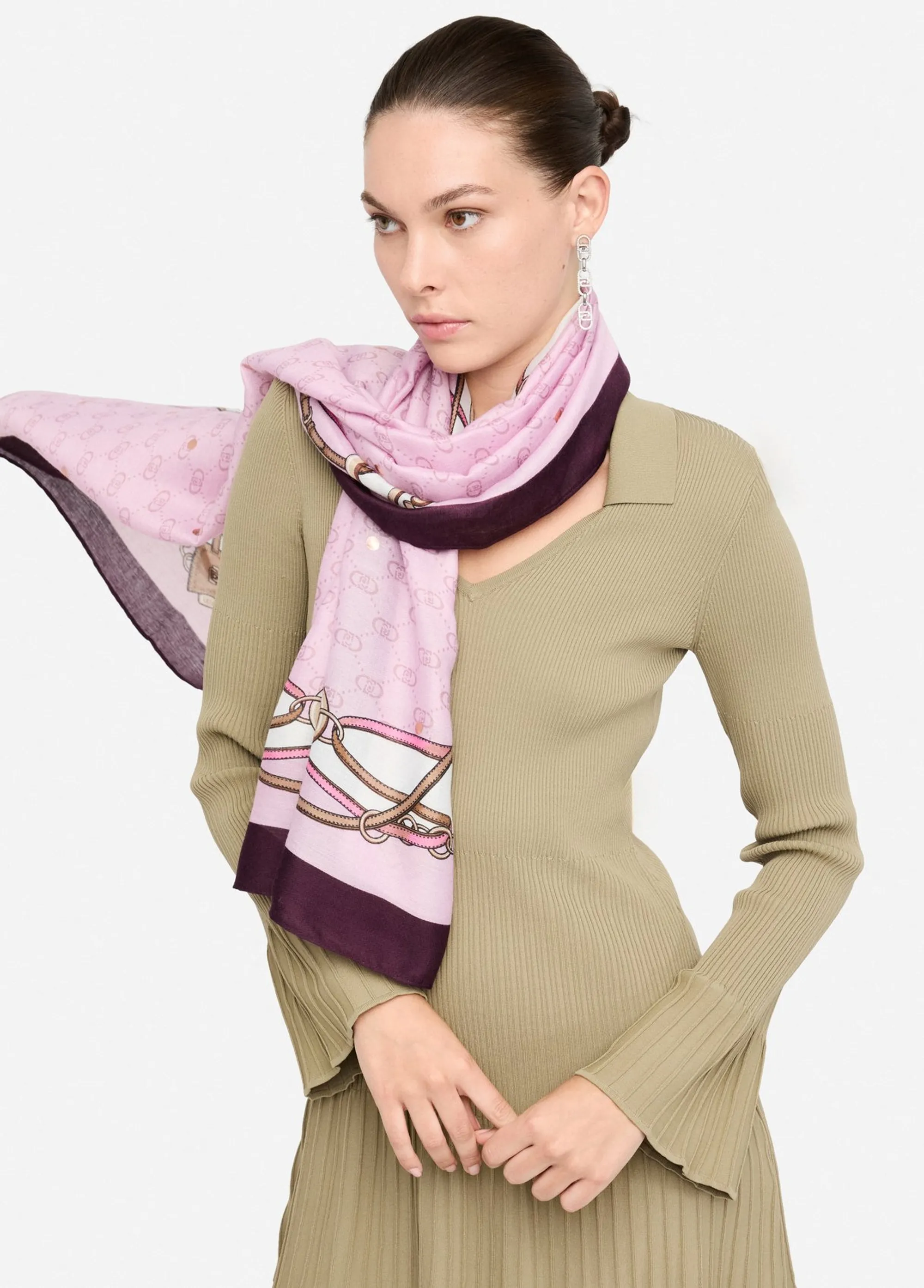 Liujo Accessori Stola Rosa 2F5079T0300 156126