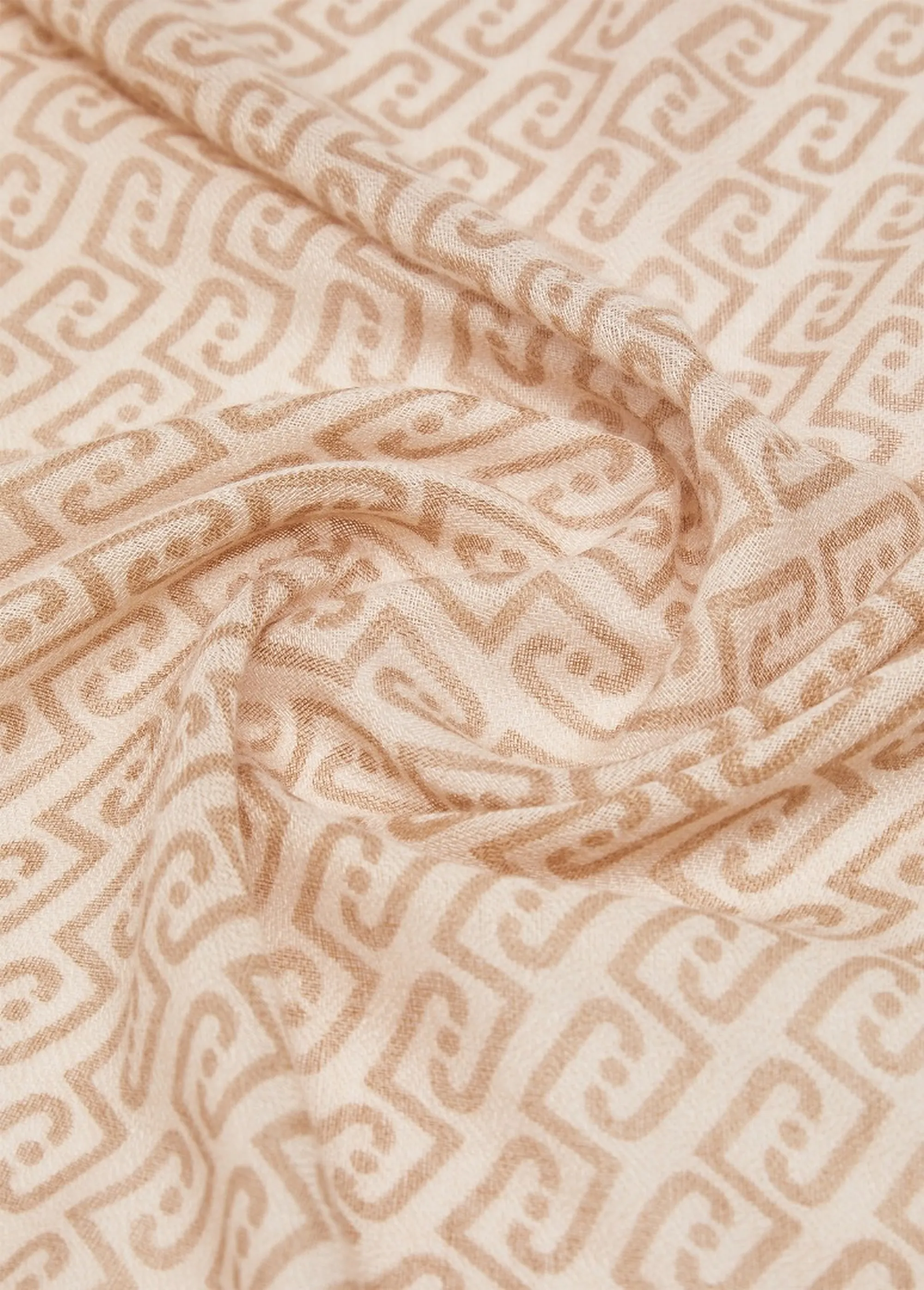 Liujo Accessori Stola Animalier Con Cinturini Beige 2F6063T2745 185257