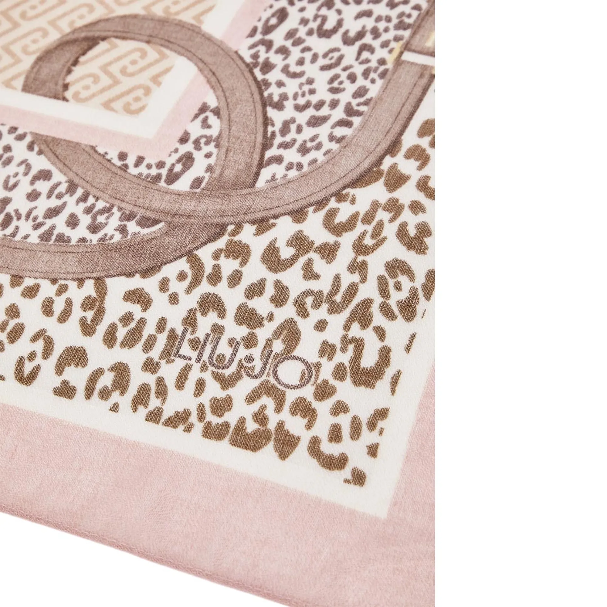 Liujo Accessori Stola Animalier Con Cinturini Beige 2F6063T2745 194889