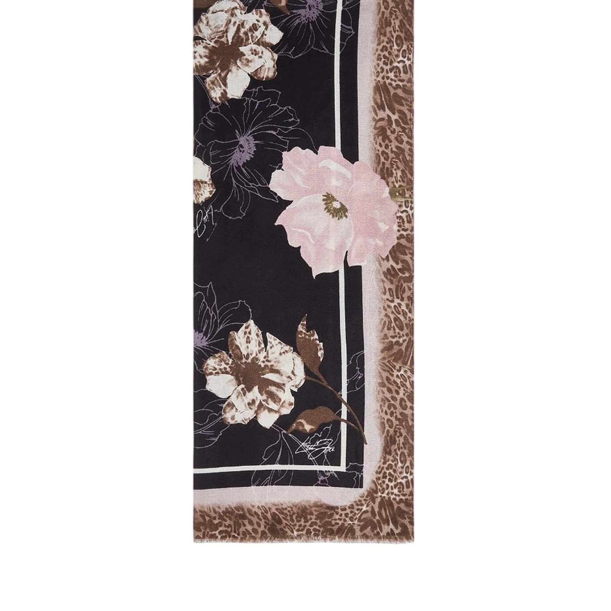 Liujo Accessori Stola Con Fiori Cammello 2F6065T2745 194818