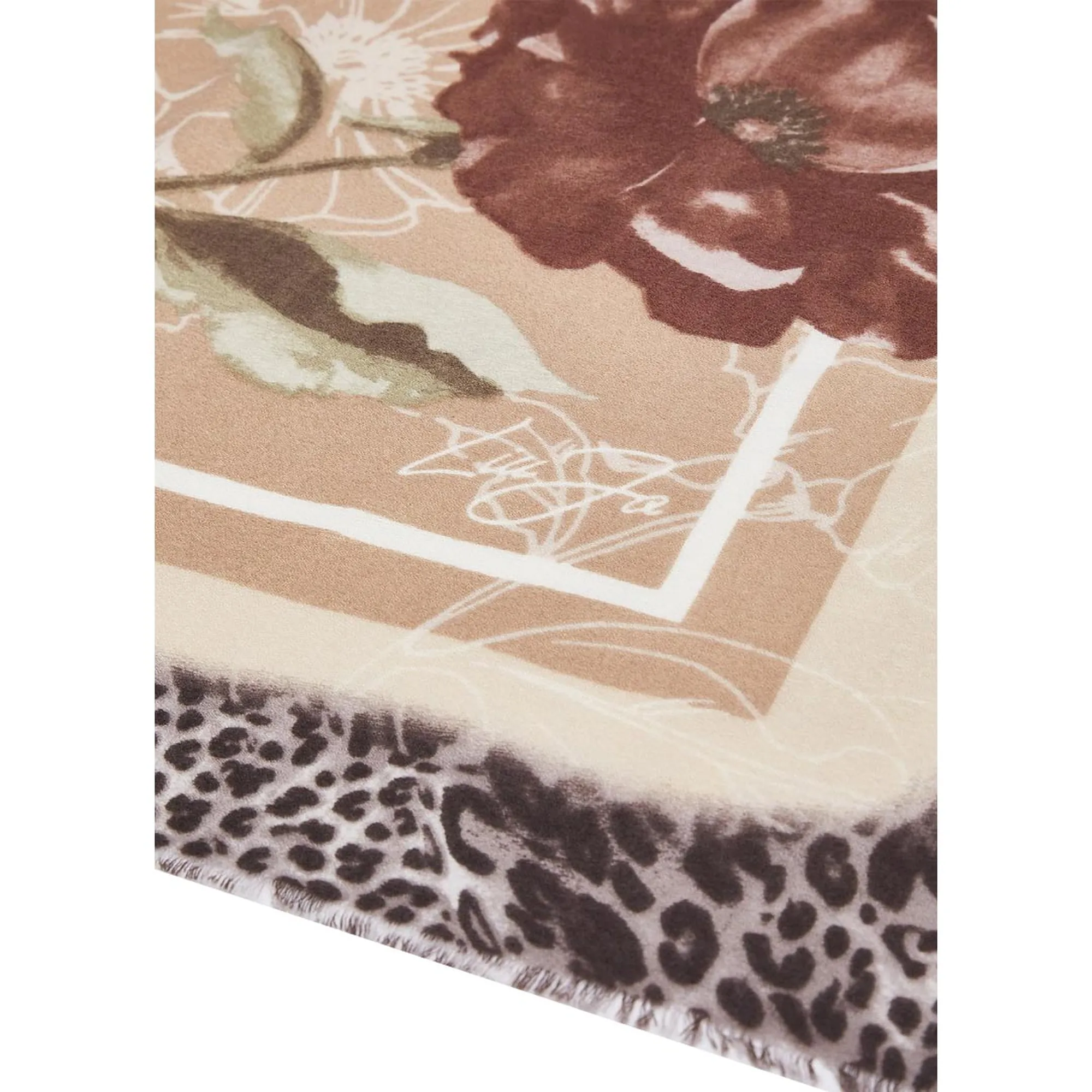 Liujo Accessori Stola Con Fiori Naturale 2F6065T2745 194816