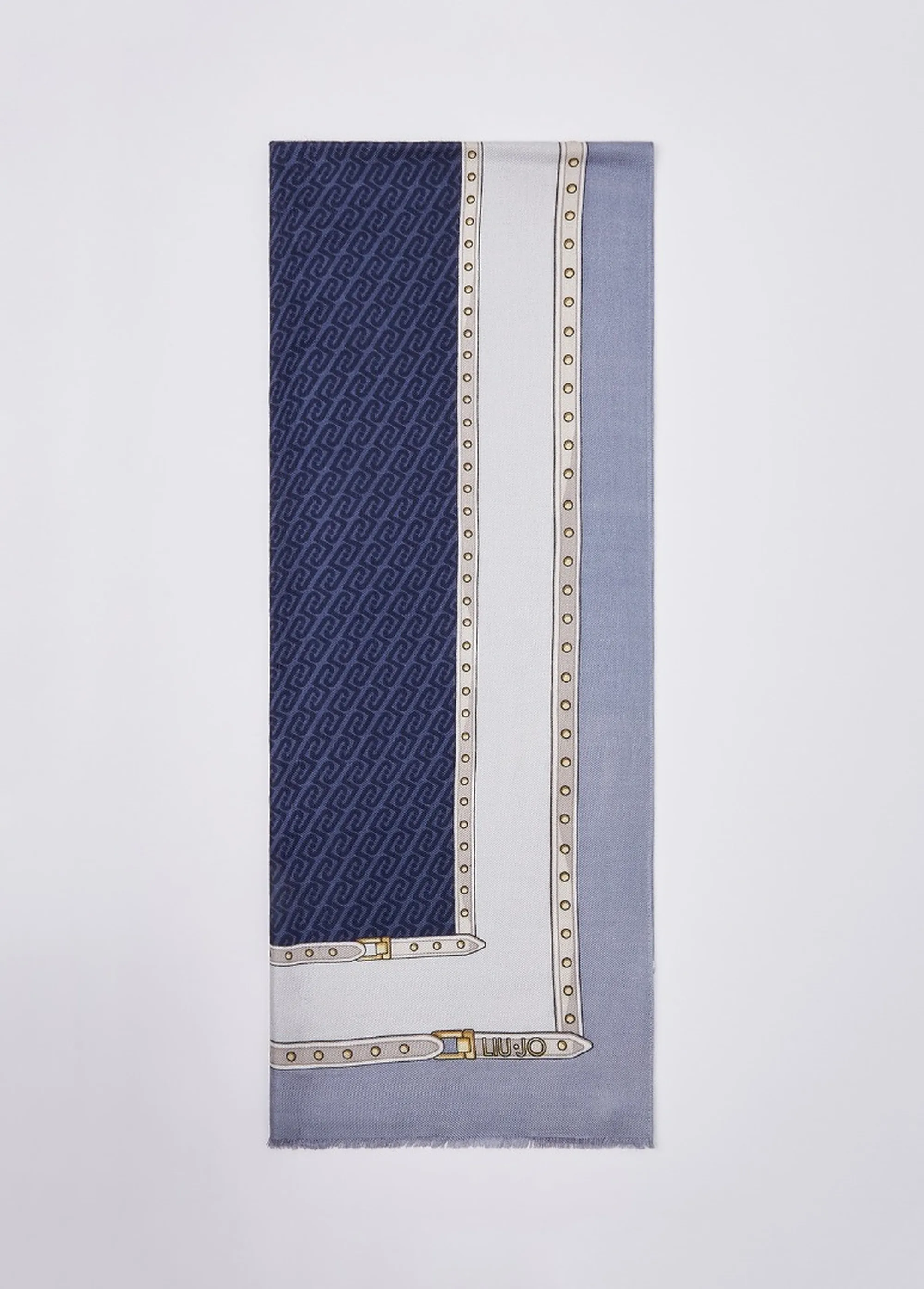 Liujo Accessori B'Stole With Logo' Blu 2F6066T2738 188705