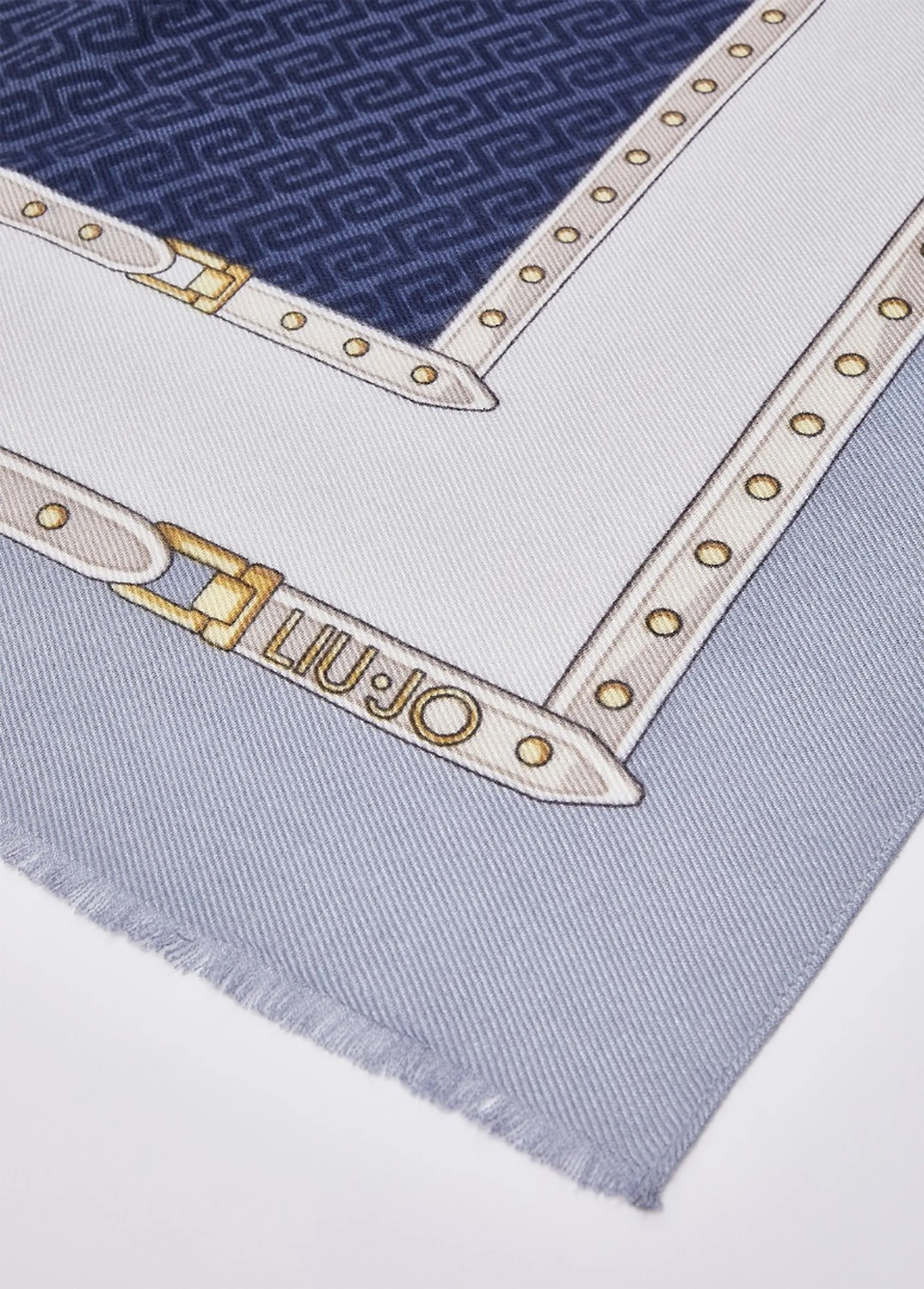 Liujo Accessori B'Stole With Logo' Blu 2F6066T2738 188706