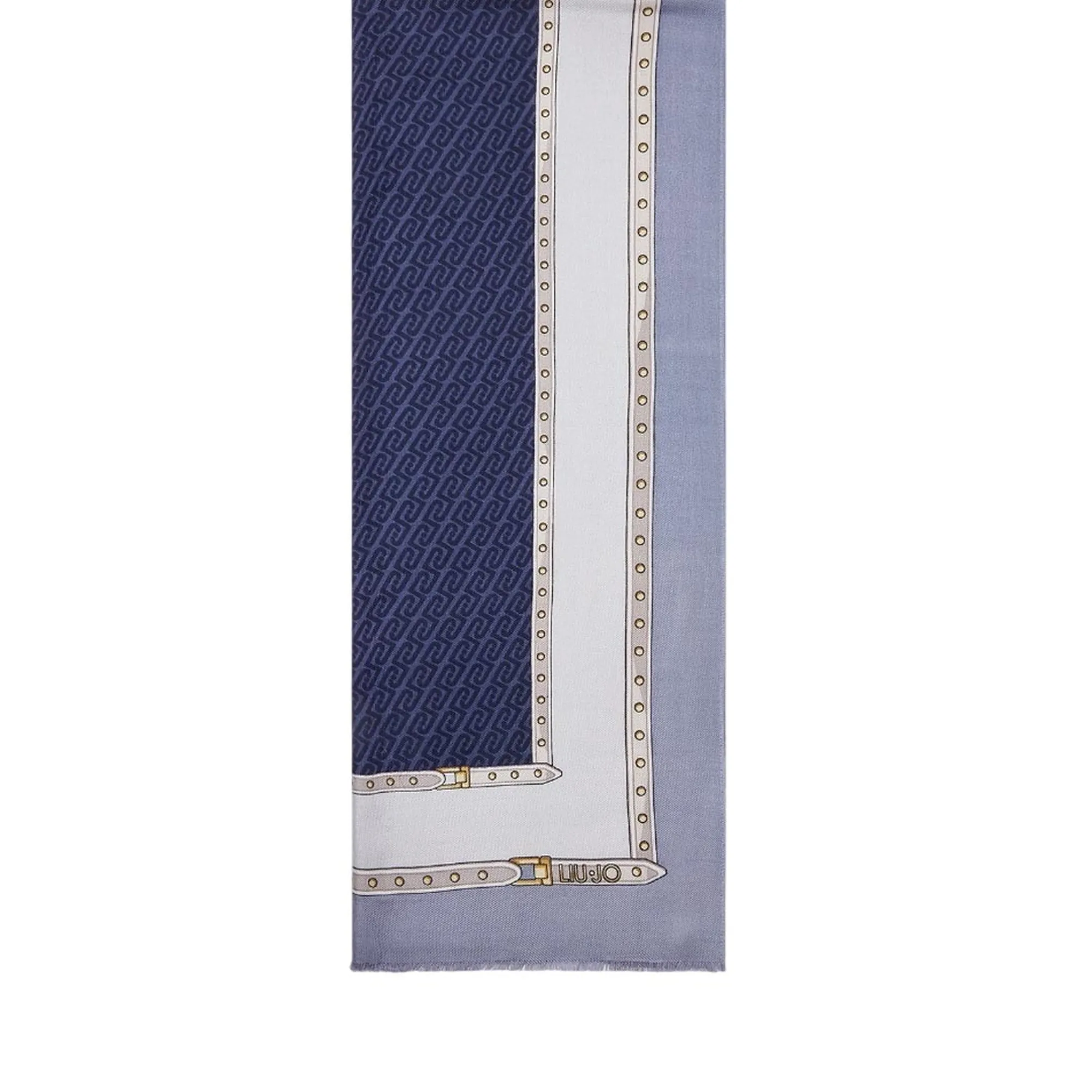 Liujo Accessori Stola Con Logo Blu 2F6066T2738 194794