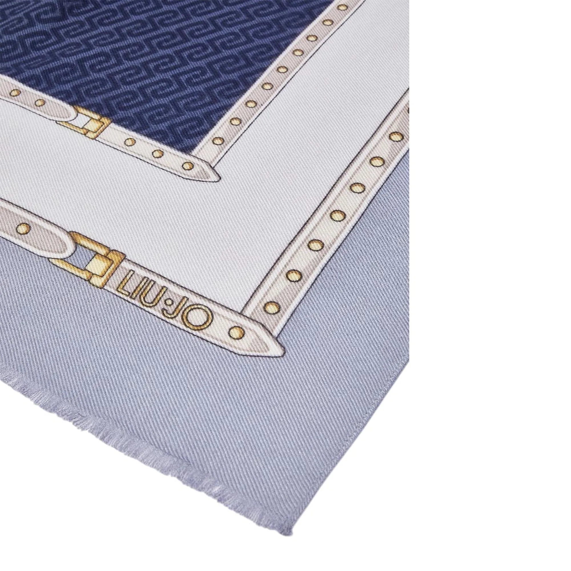 Liujo Accessori Stola Con Logo Blu 2F6066T2738 194795