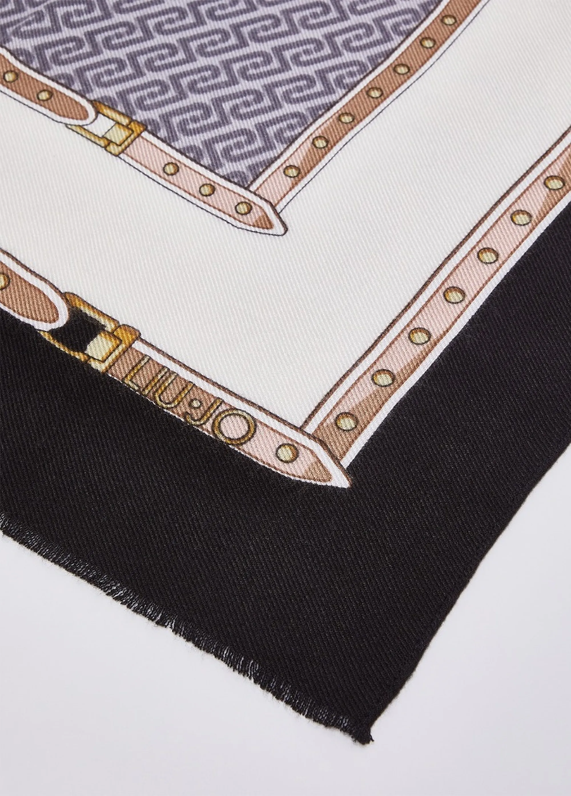 Liujo Accessori B'Stole With Logo' Black 2F6066T2738 188702