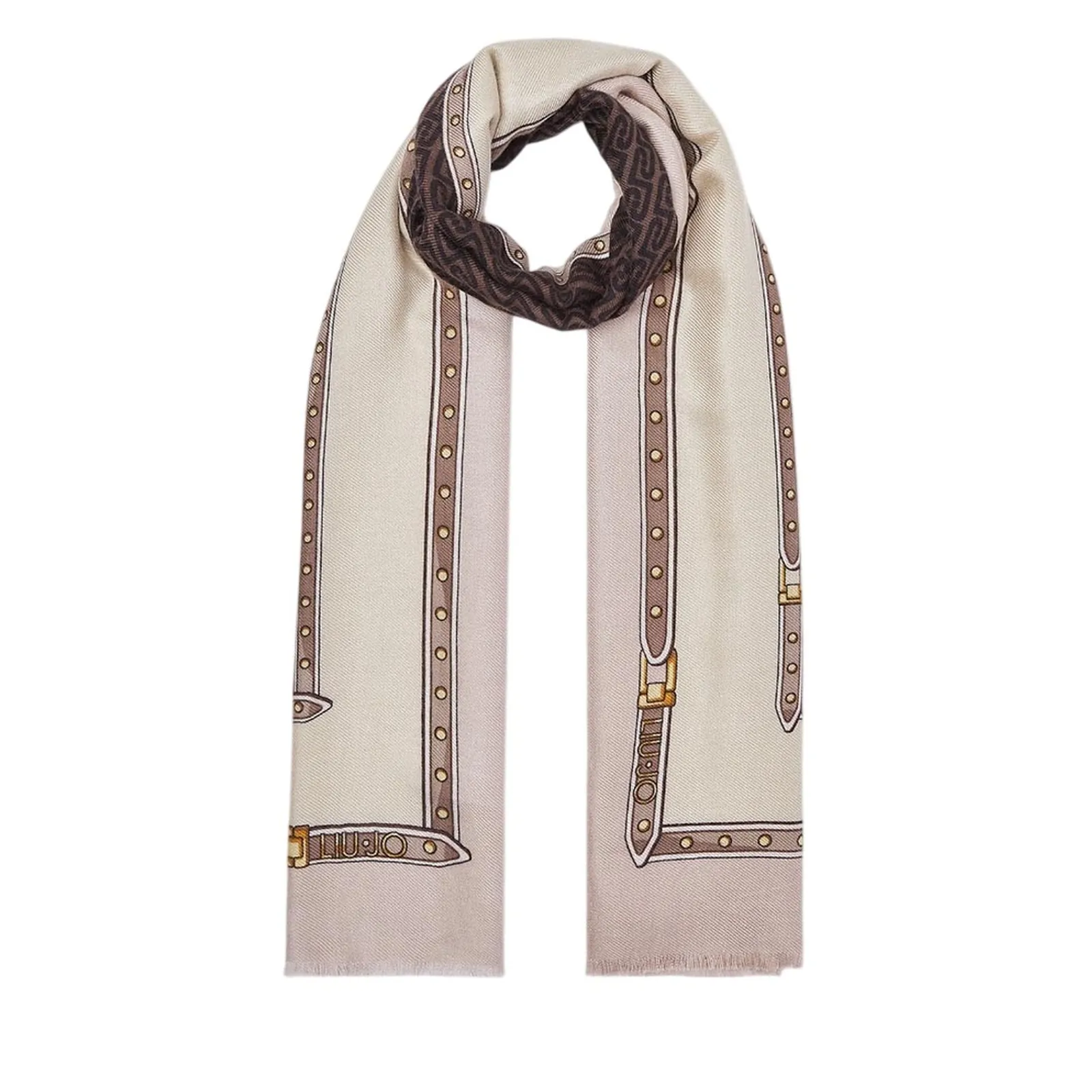 Liujo Accessori Stola Con Logo Rosa 2F6066T2738 194802
