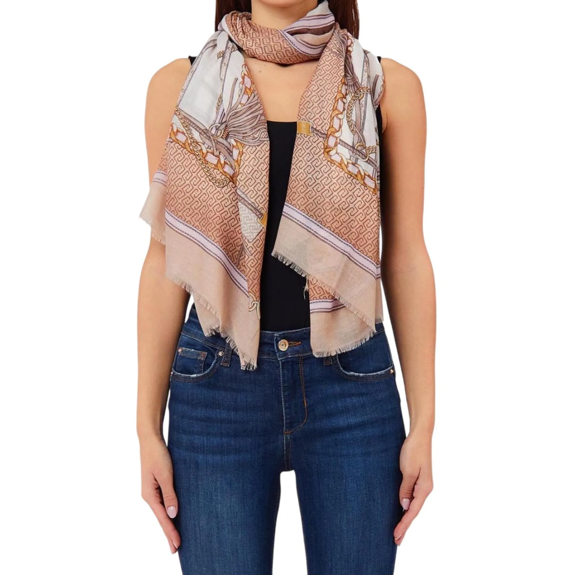 Liujo Accessori Stola Metalware Liujo Cammello 2F6072T2745 194860