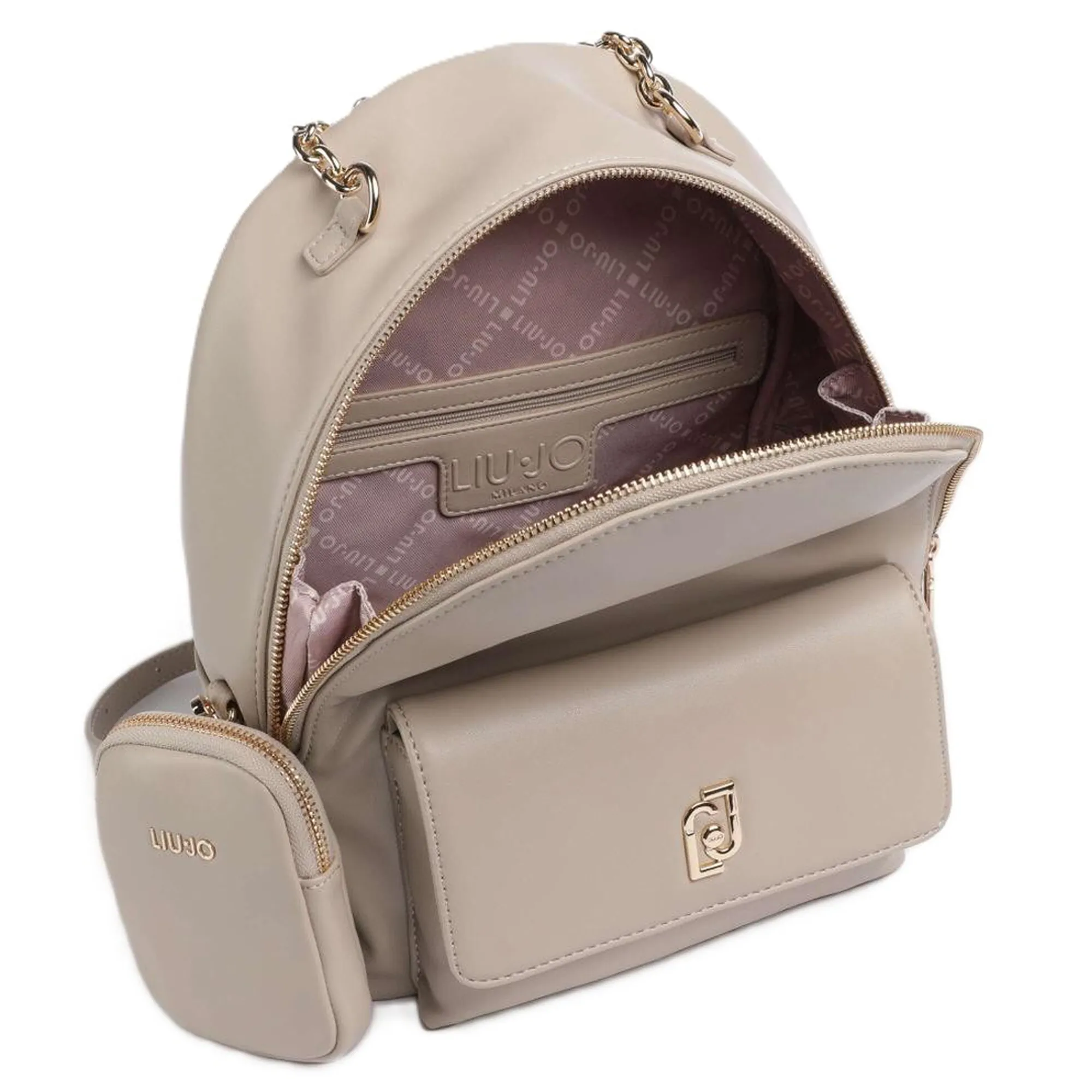 Liujo Accessori B'Liujo Backpack' Beige Af5324E0077 156865