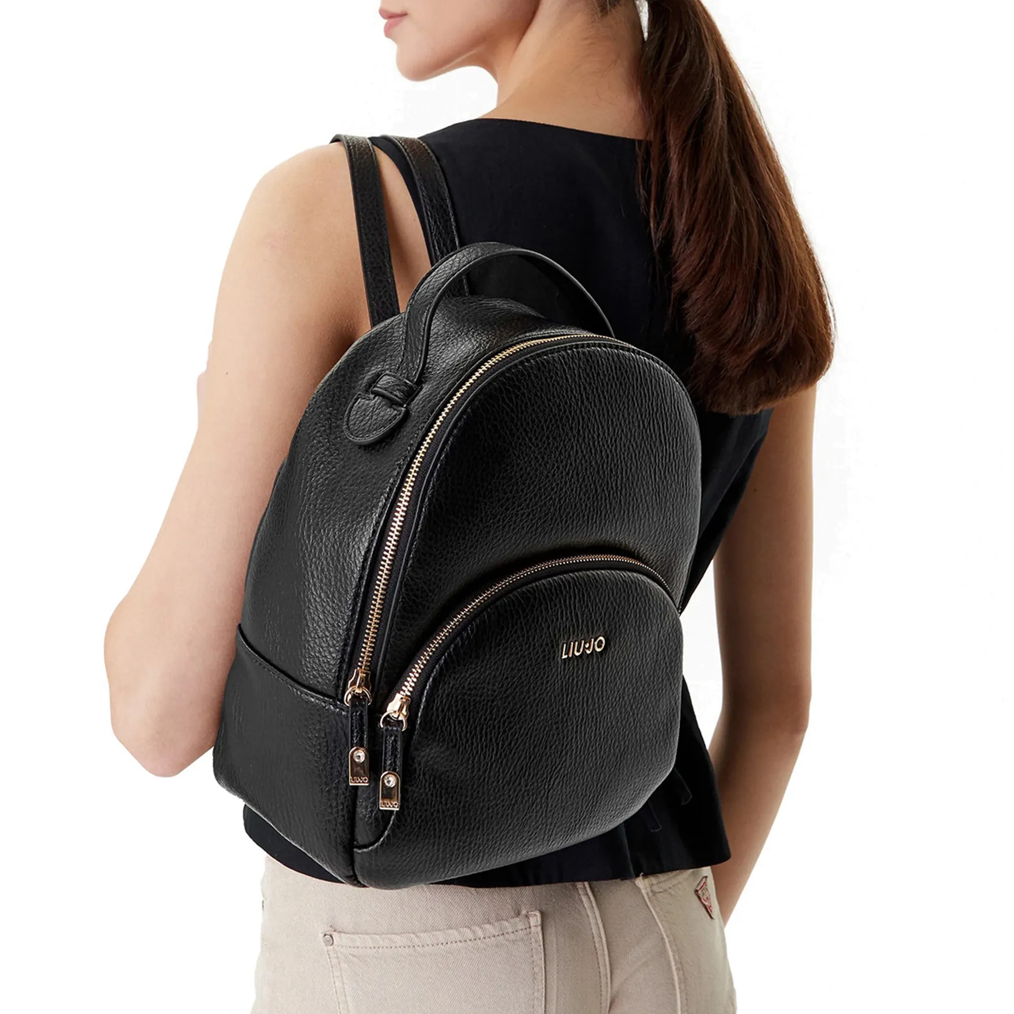Liujo Accessori B'Medium Backpack' Black Af5157E0027 156908