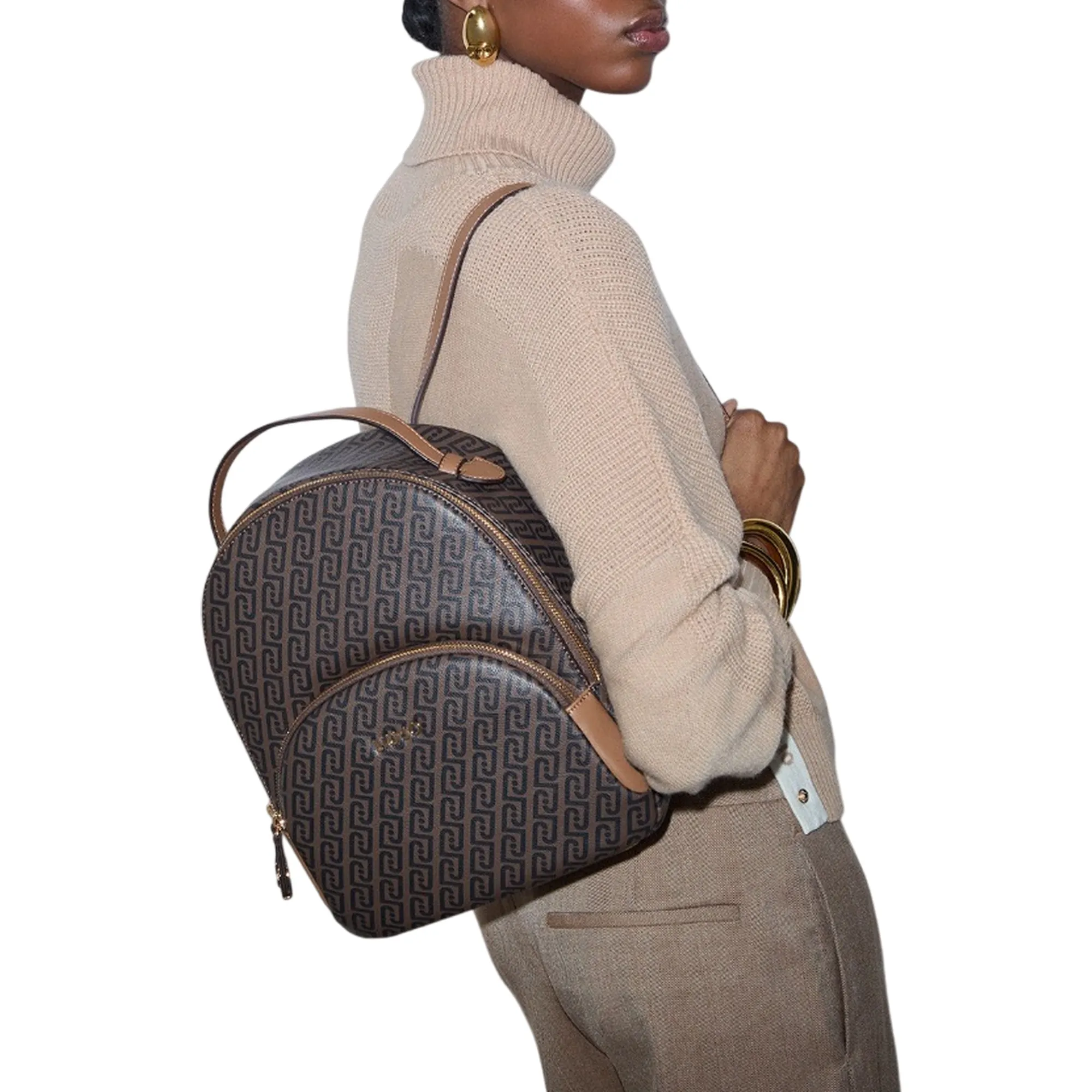 Liujo Accessori Zaino Monogram Cuoio Af6209E1137 185734