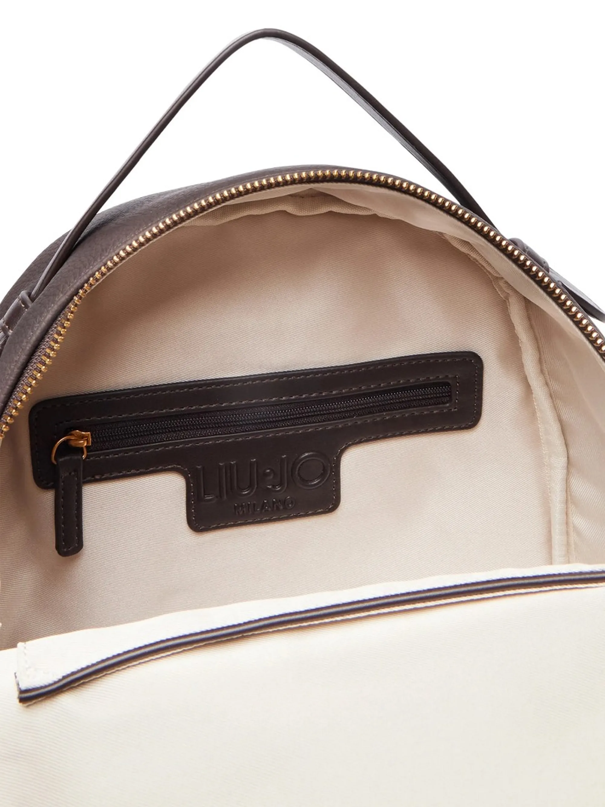 Liujo Accessori B'Liujo Monogram Backpack' Dark Brown Af6209E1139 185439
