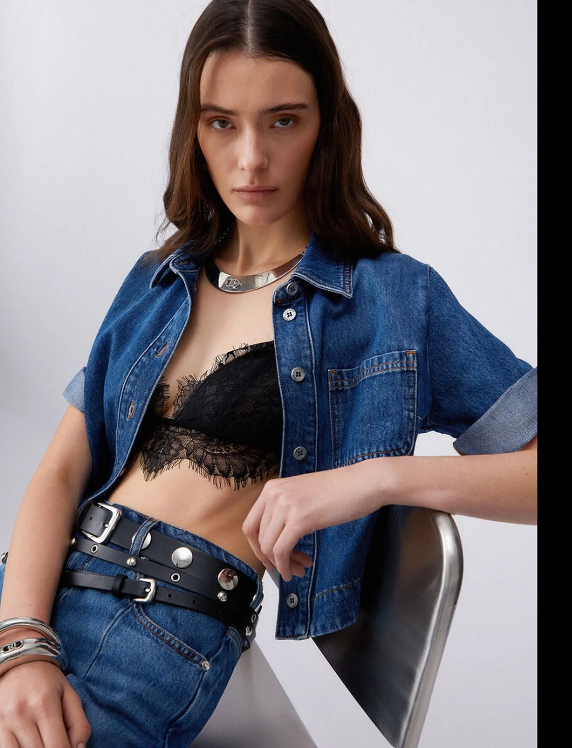 Liujo Denim B'Shirt ' Denim Ua6337D0319 173562