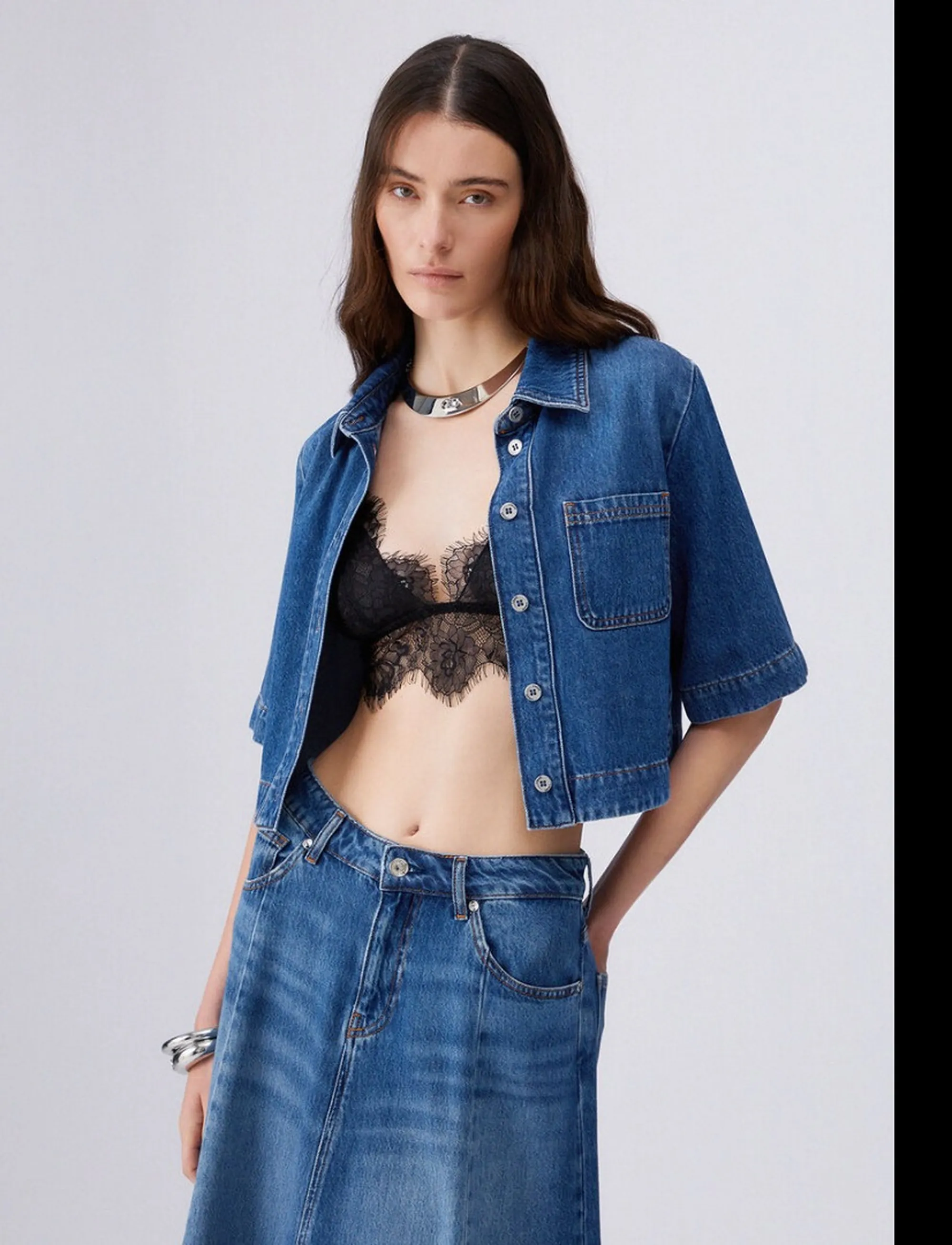 Liujo Denim B'Shirt ' Denim Ua6337D0319 173563