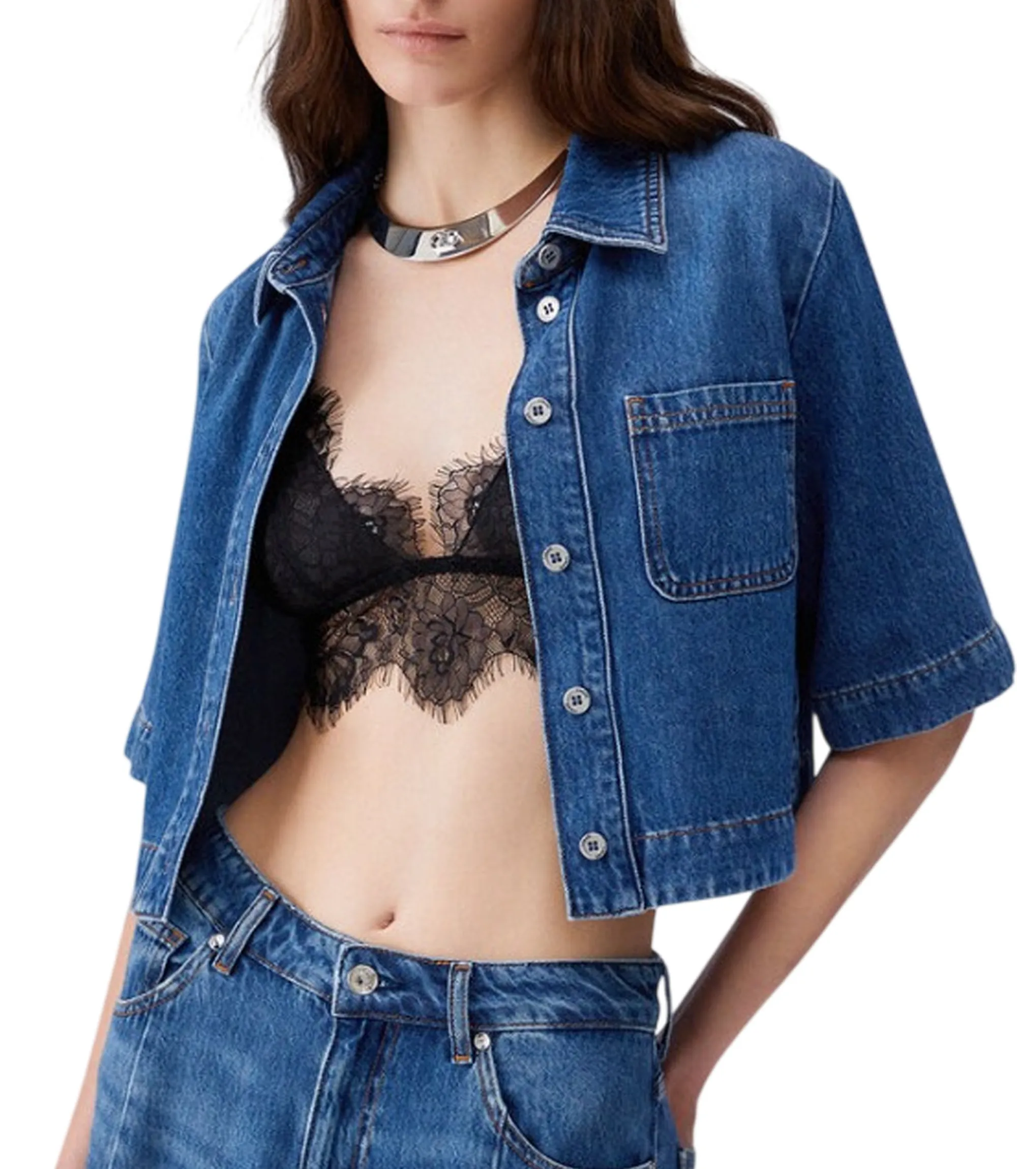 Liujo Denim B'Shirt ' Denim Ua6337D0319 177708