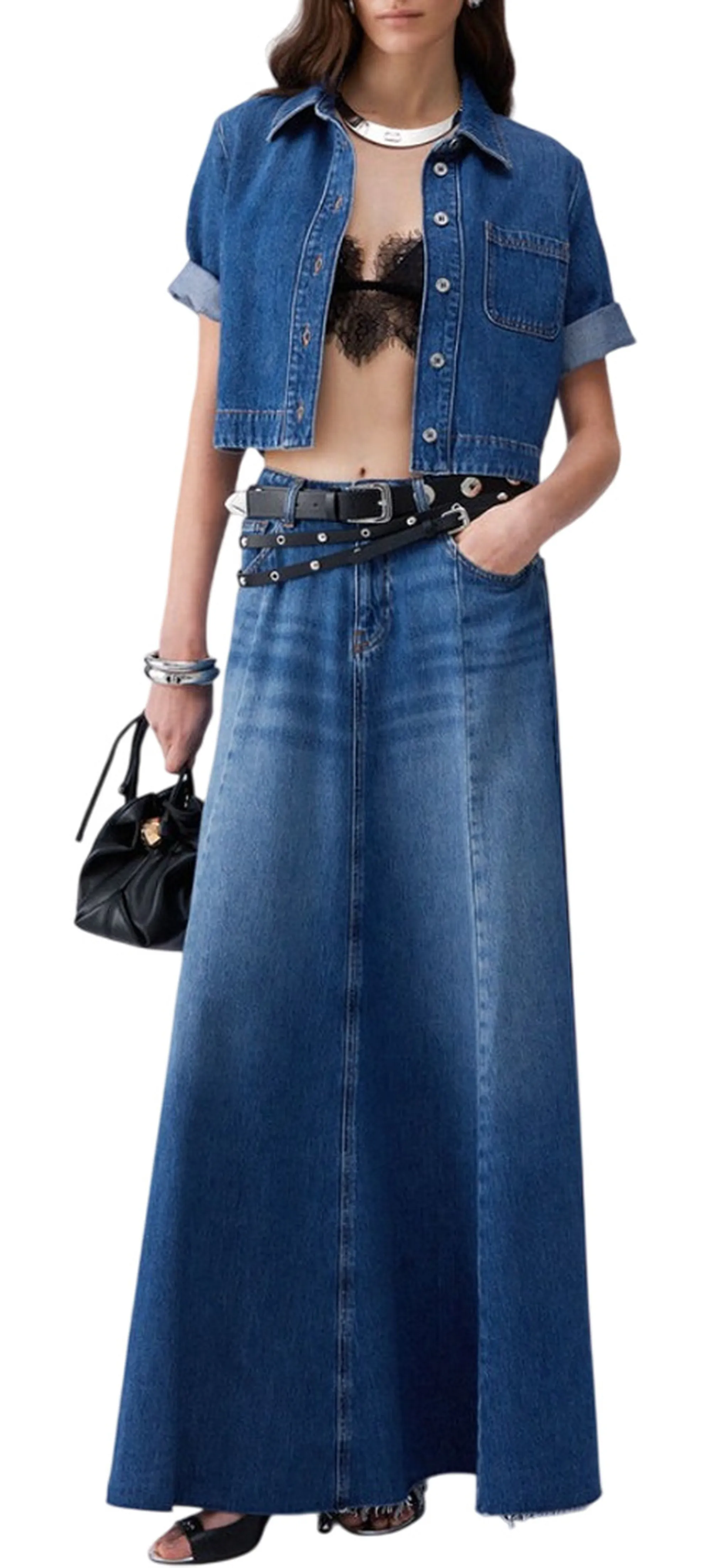 Liujo Denim B'Shirt ' Denim Ua6337D0319 177709