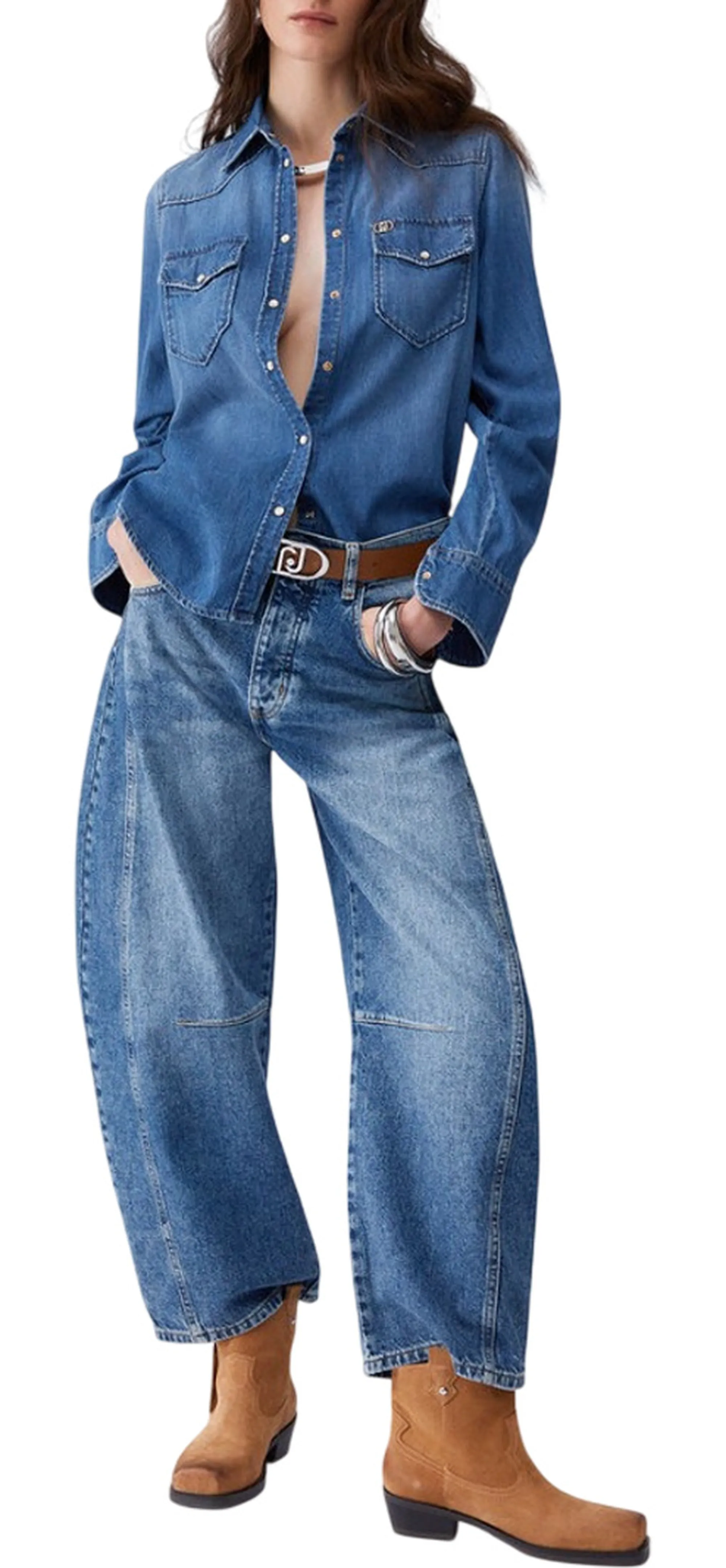 Liujo Denim B'Shirt ' Denim Ua6339D4851 177705