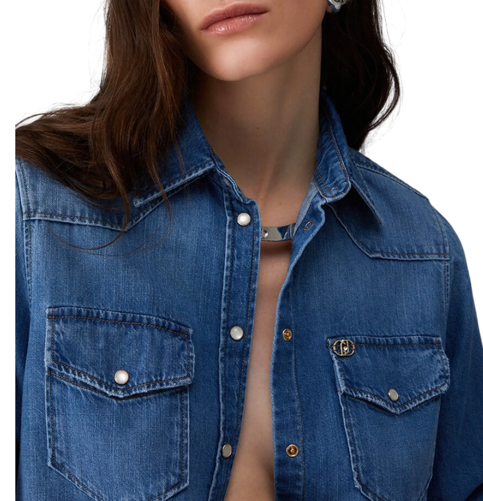 Liujo Denim B'Shirt ' Denim Ua6339D4851 177707