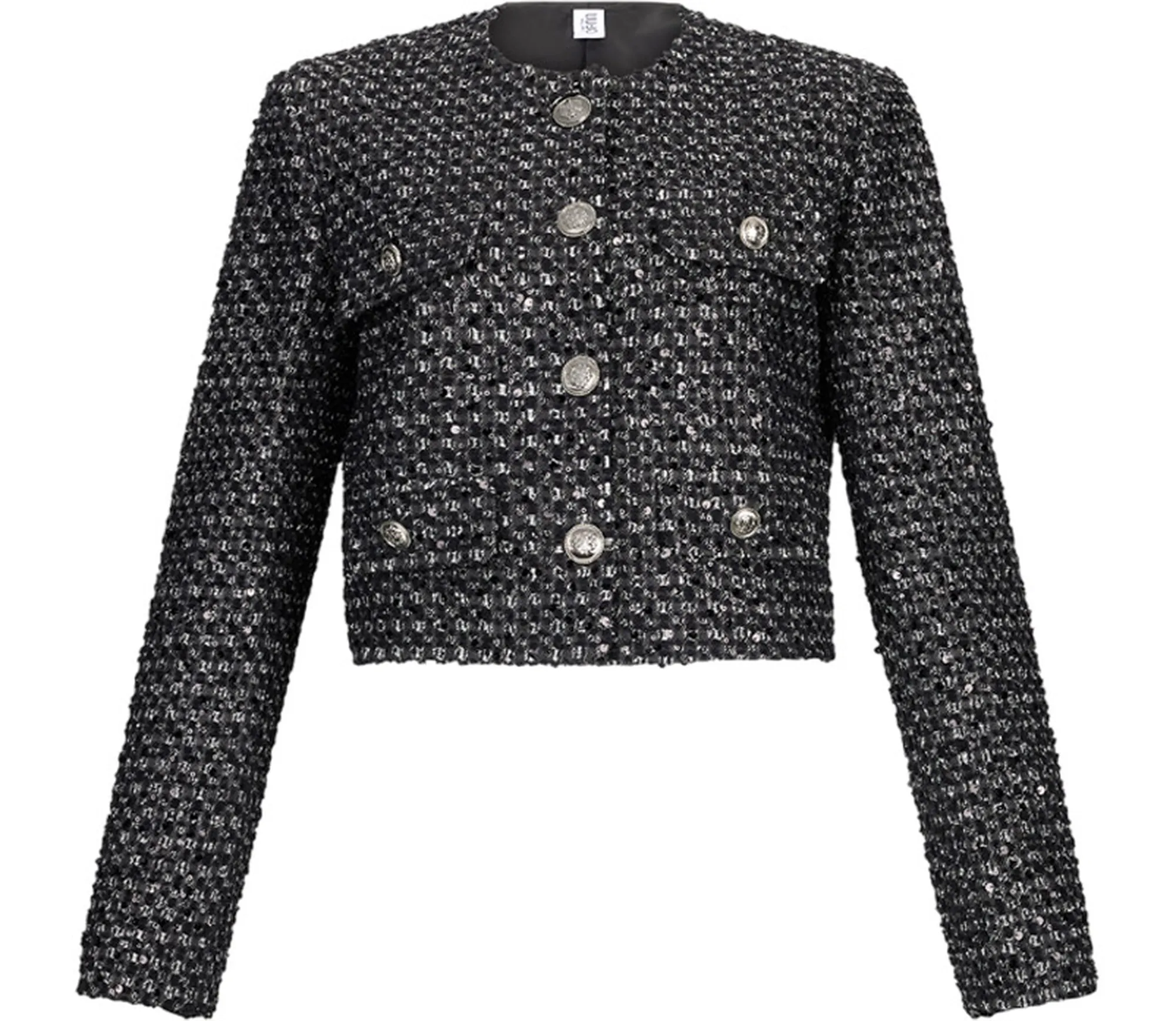 Liujo Denim B'Boucle Jacket' Black Uf5142D0267 156511