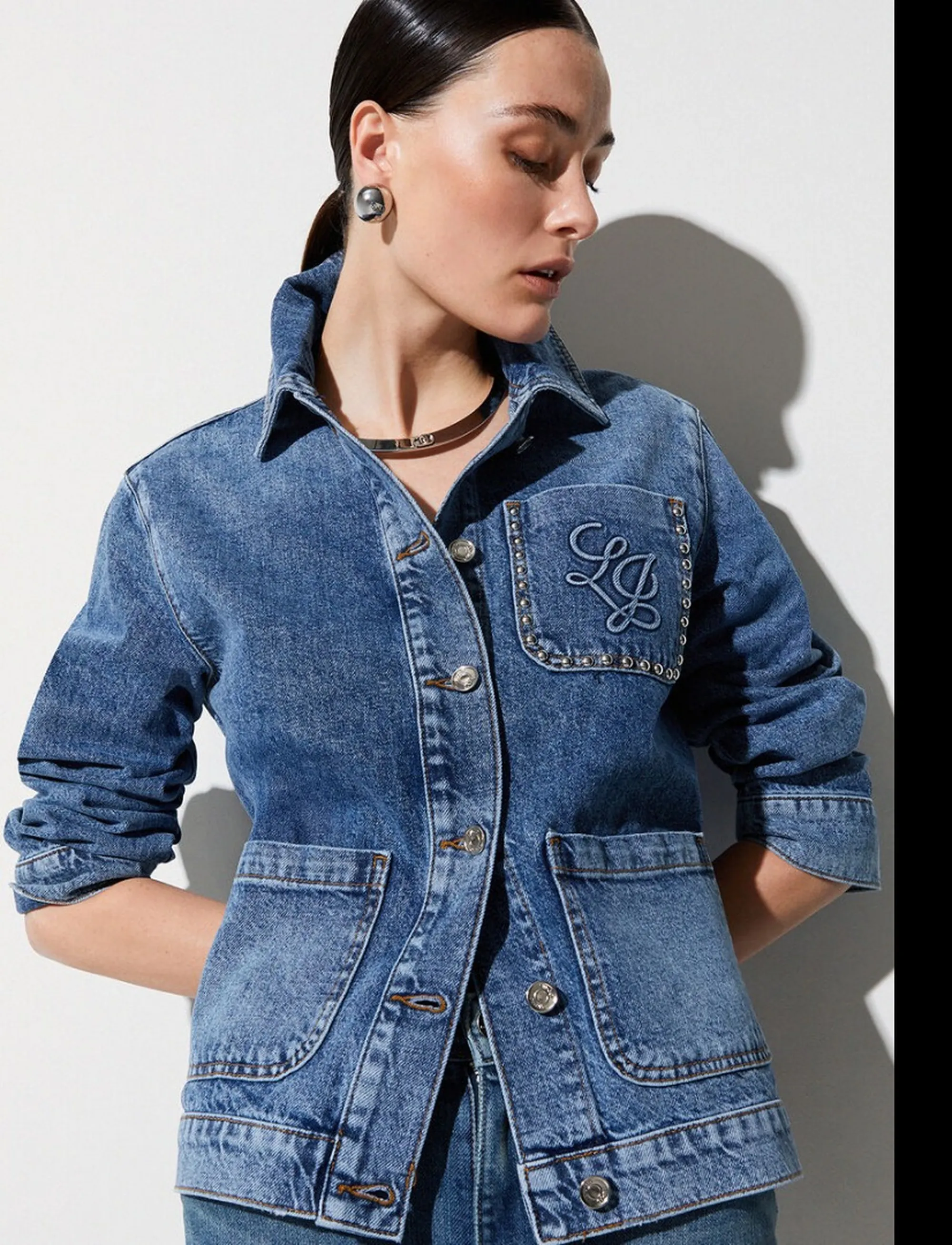 Liujo Denim Giubbino Denim Ua6125D4854 174461