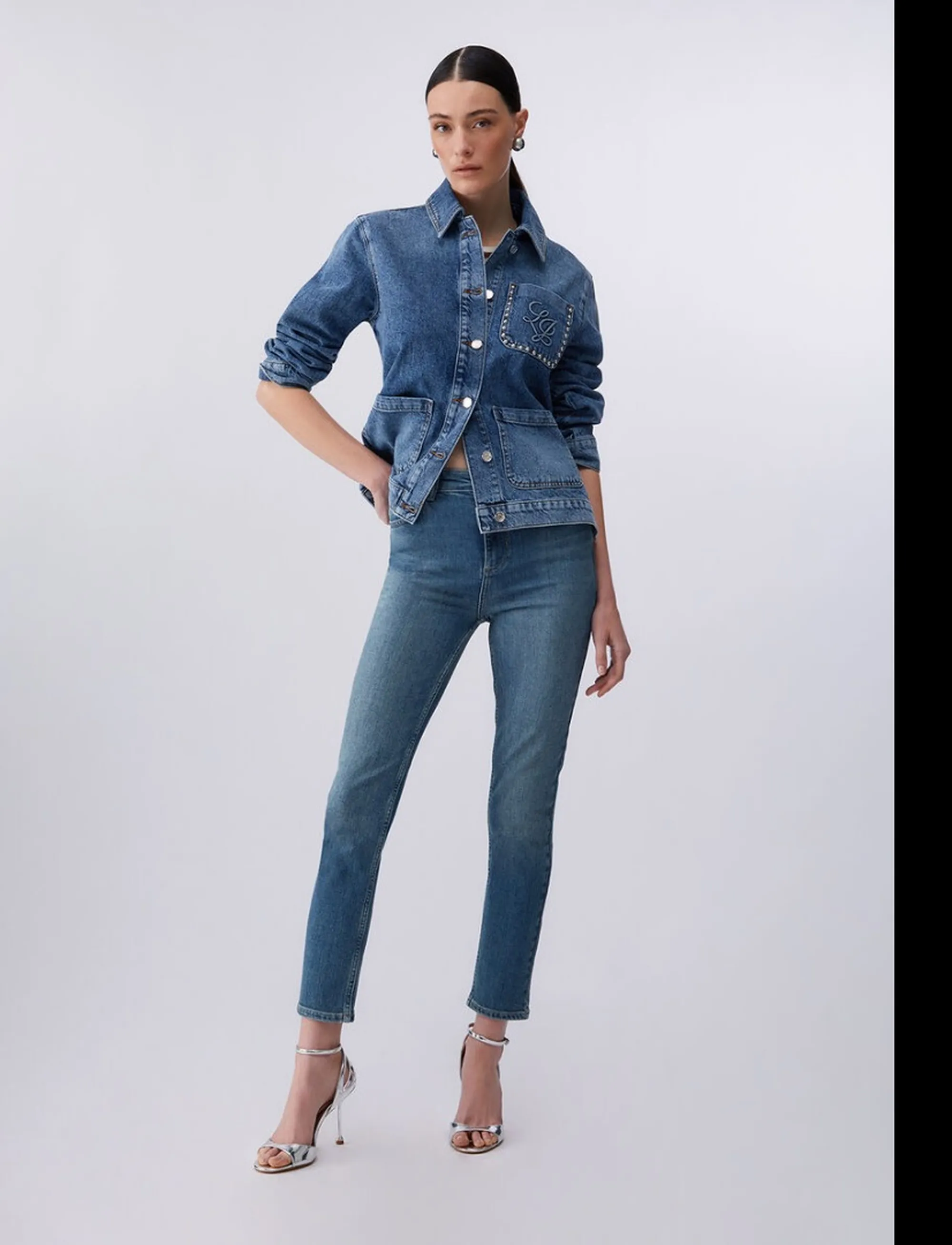 Liujo Denim Giubbino Denim Ua6125D4854 174466