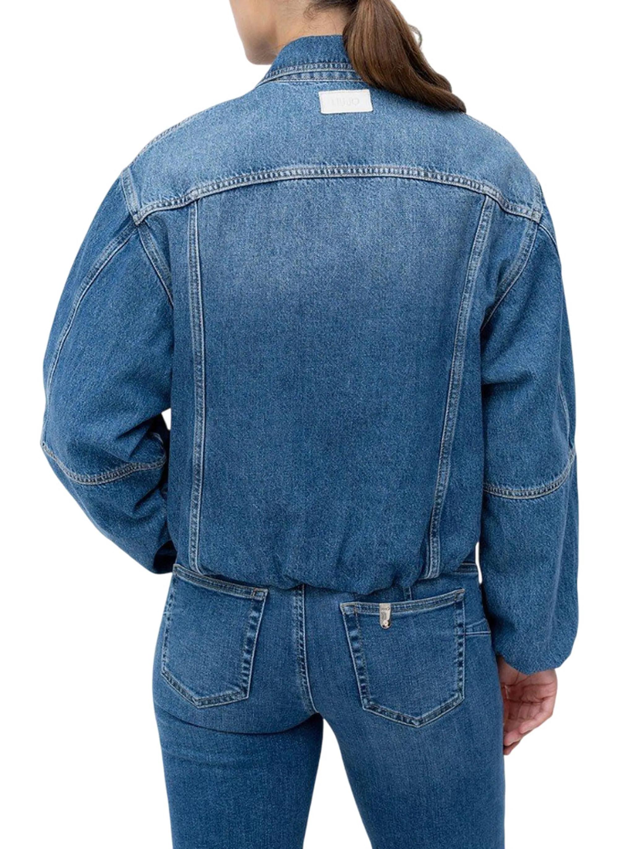 Liujo Denim B'Liujo Denim Jacket' Denim Uf5221D0287 156402