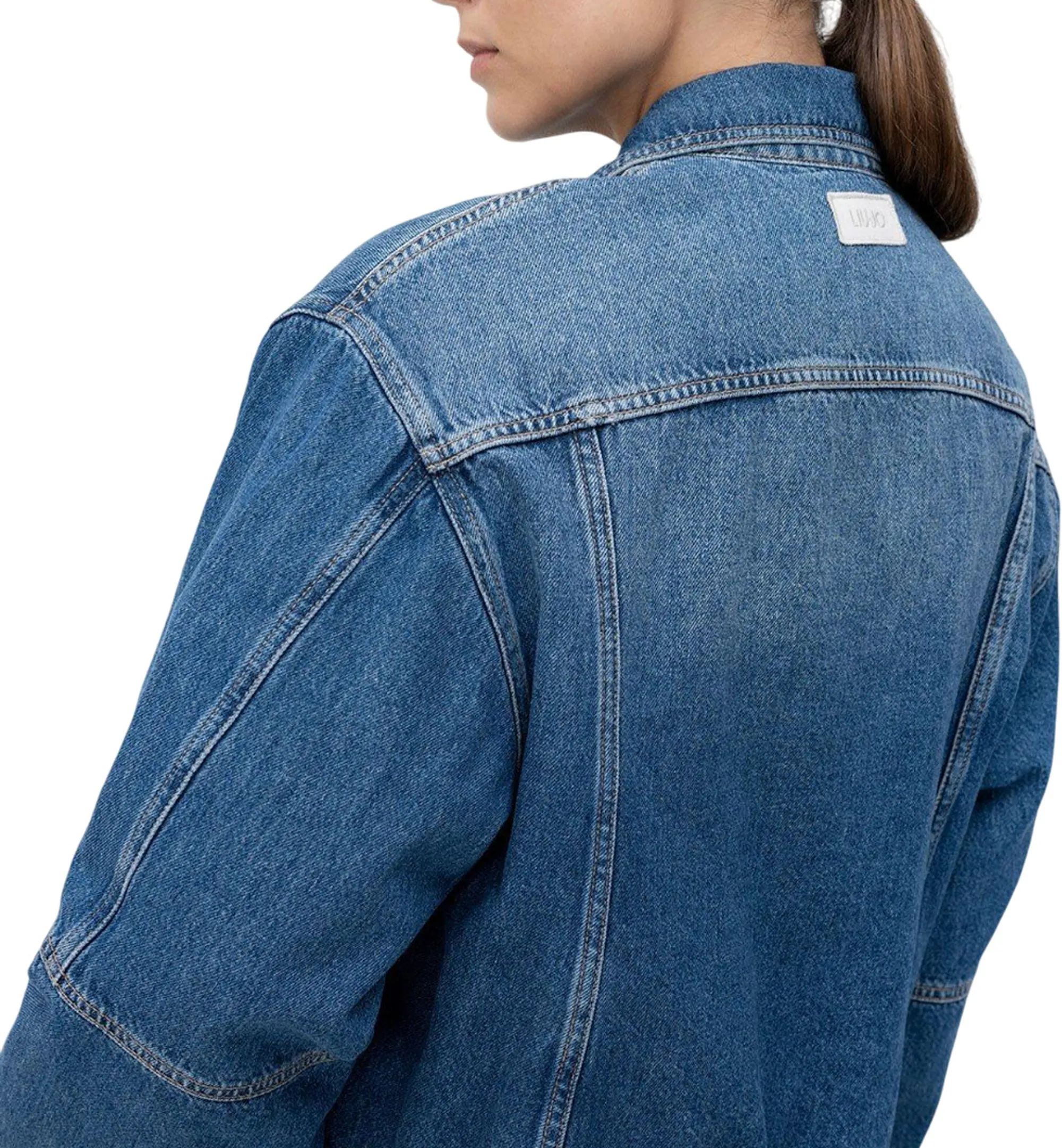 Liujo Denim B'Liujo Denim Jacket' Denim Uf5221D0287 156404
