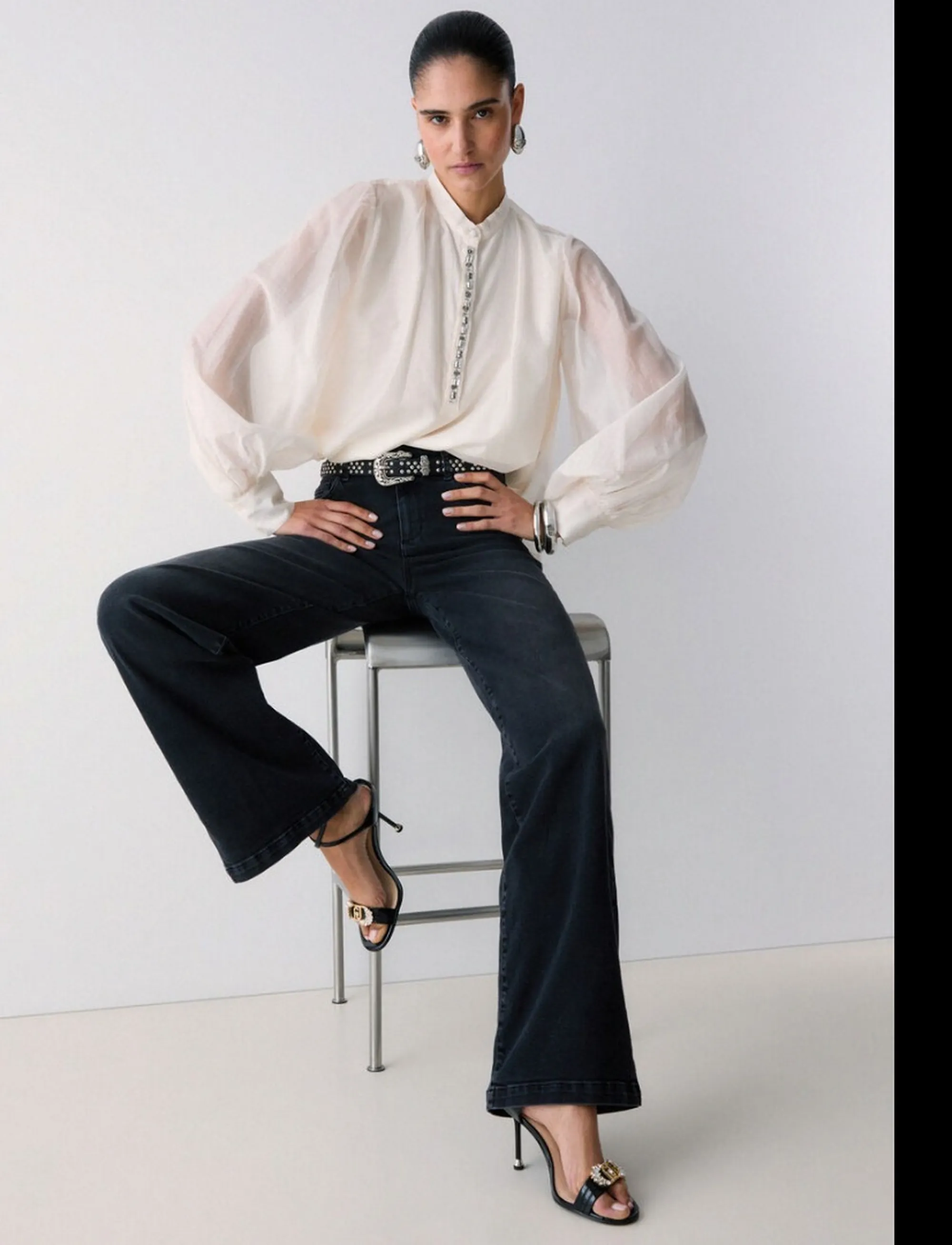 Liujo Denim Jeans Nero Ua6160D0264 174423