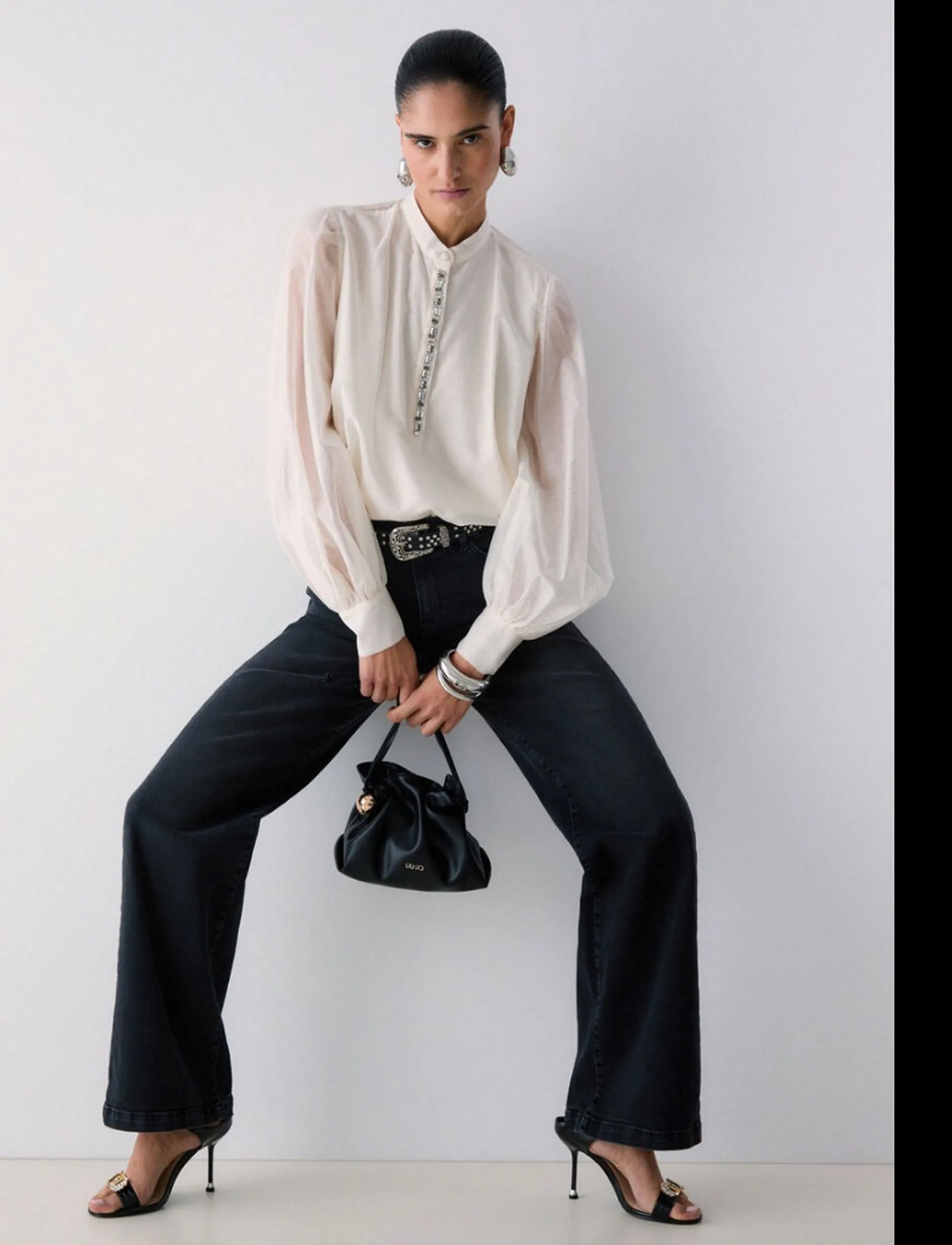 Liujo Denim Jeans Nero Ua6160D0264 174424