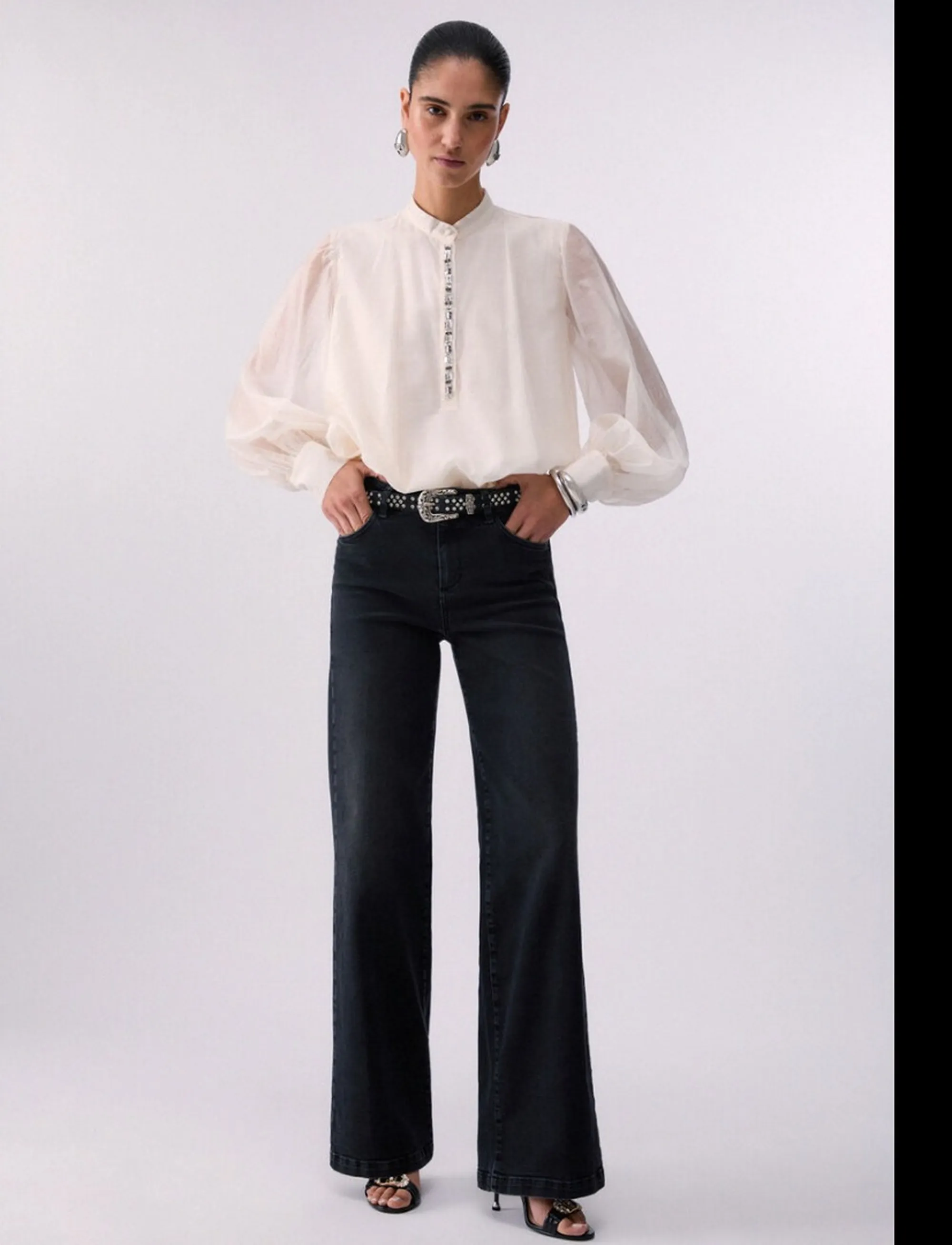 Liujo Denim Jeans Nero Ua6160D0264 174428