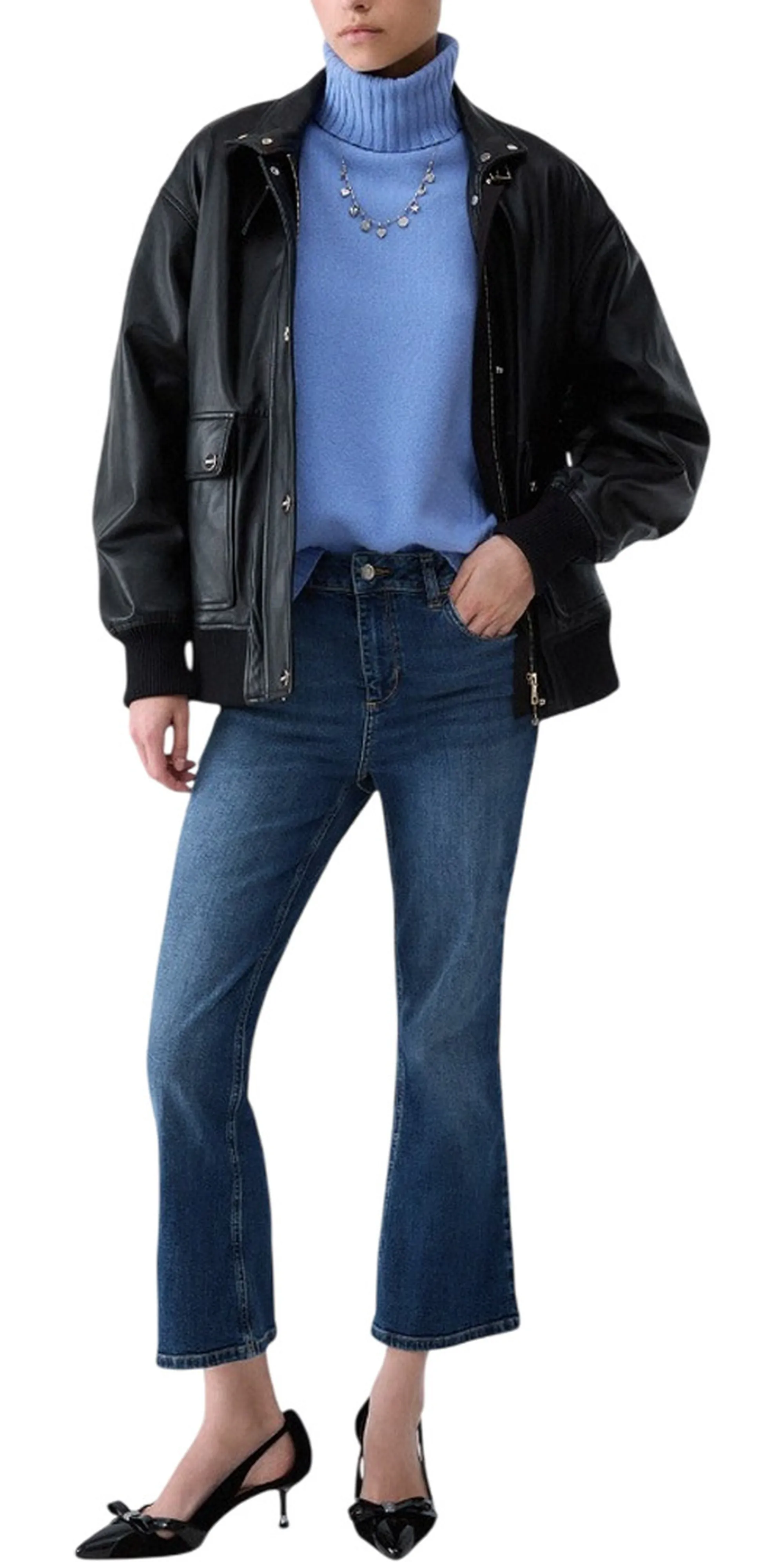 Liujo Denim Jeans Bootcut Liujo Denim Uf6040D0360 185674