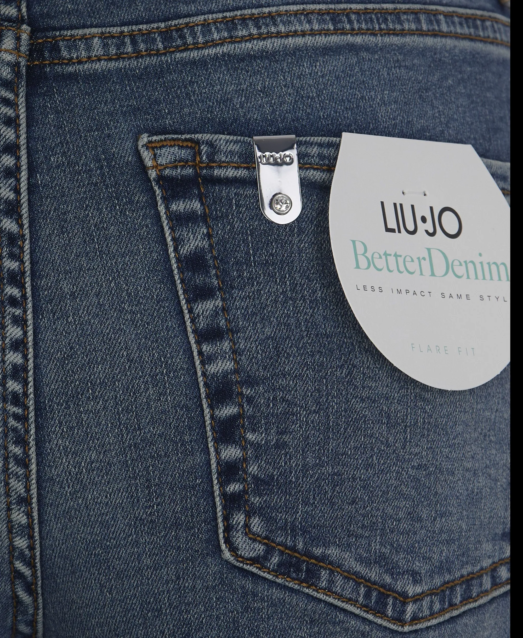 Liujo Denim B'Flare Jeans' Denim Uf5068Ds615 159121
