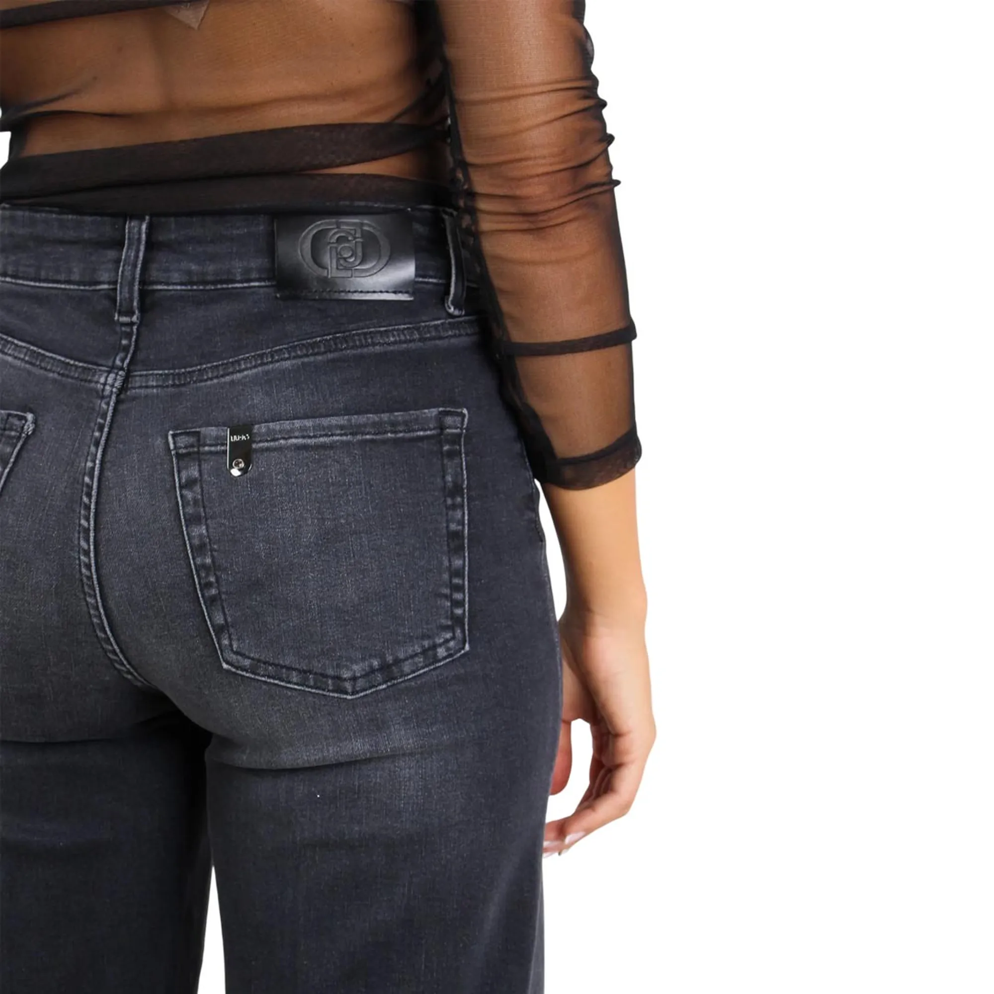 Liujo Denim B'Flare Jeans' Denim Black Uf5068Ds615 160867