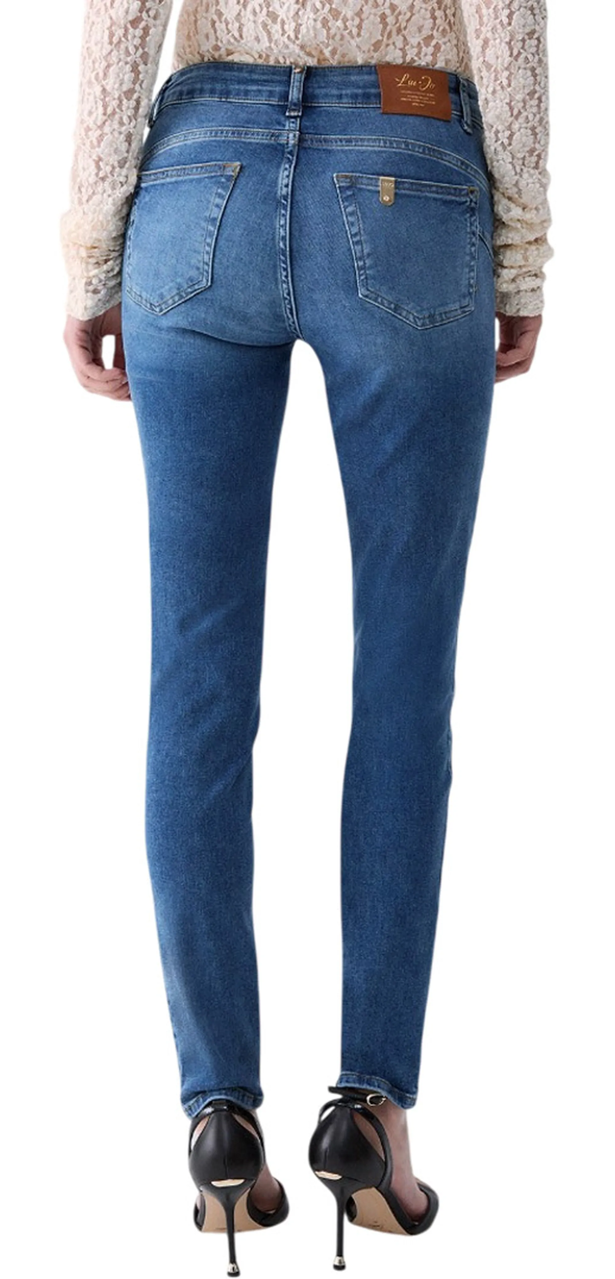 Liujo Denim B'Jeans Skinny Amazing Fit' Light Denim Uf6002D0357 185665
