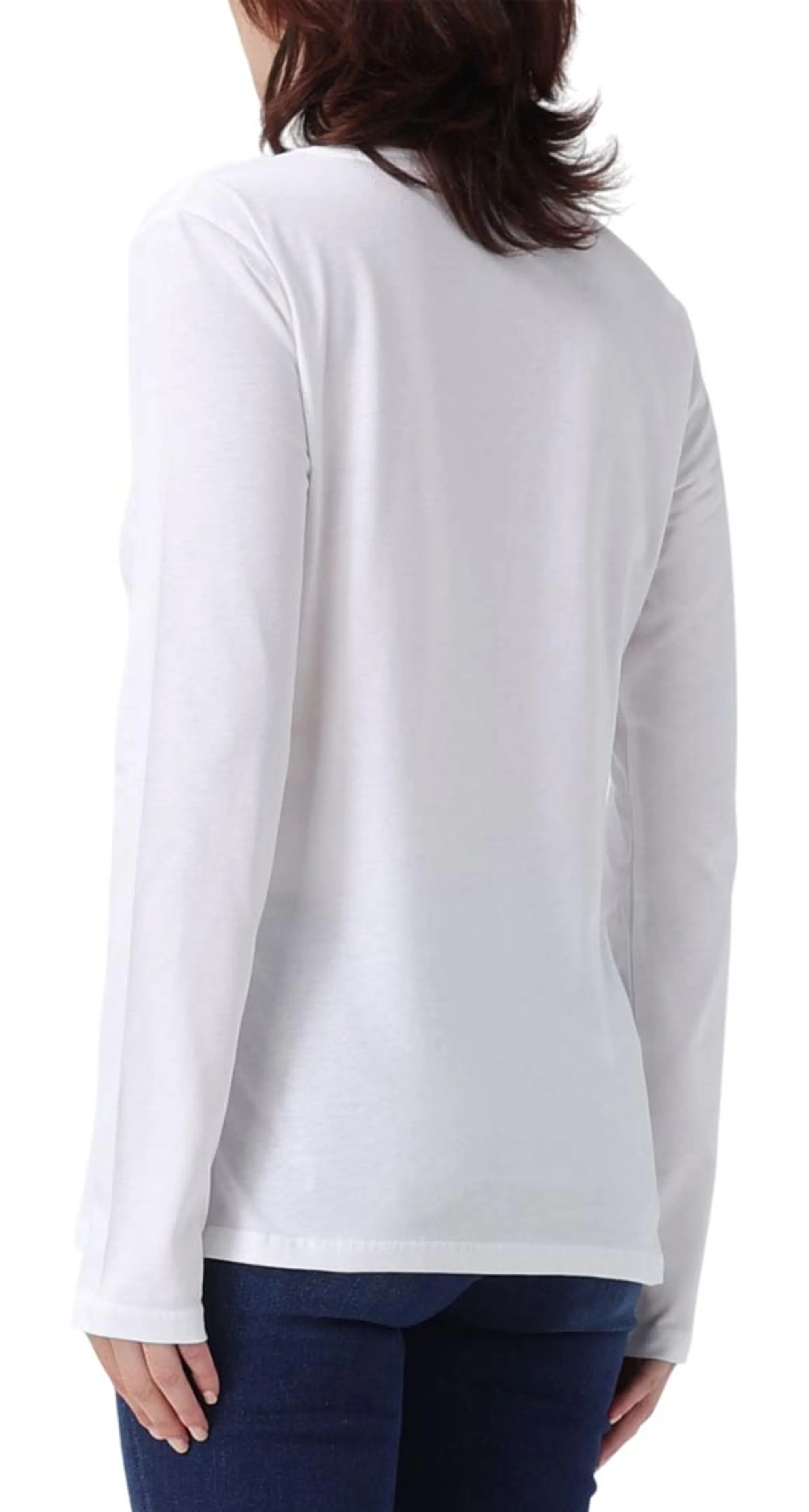 Liujo Denim B'Heart T-Shirt' White Uf5282Js923 160855